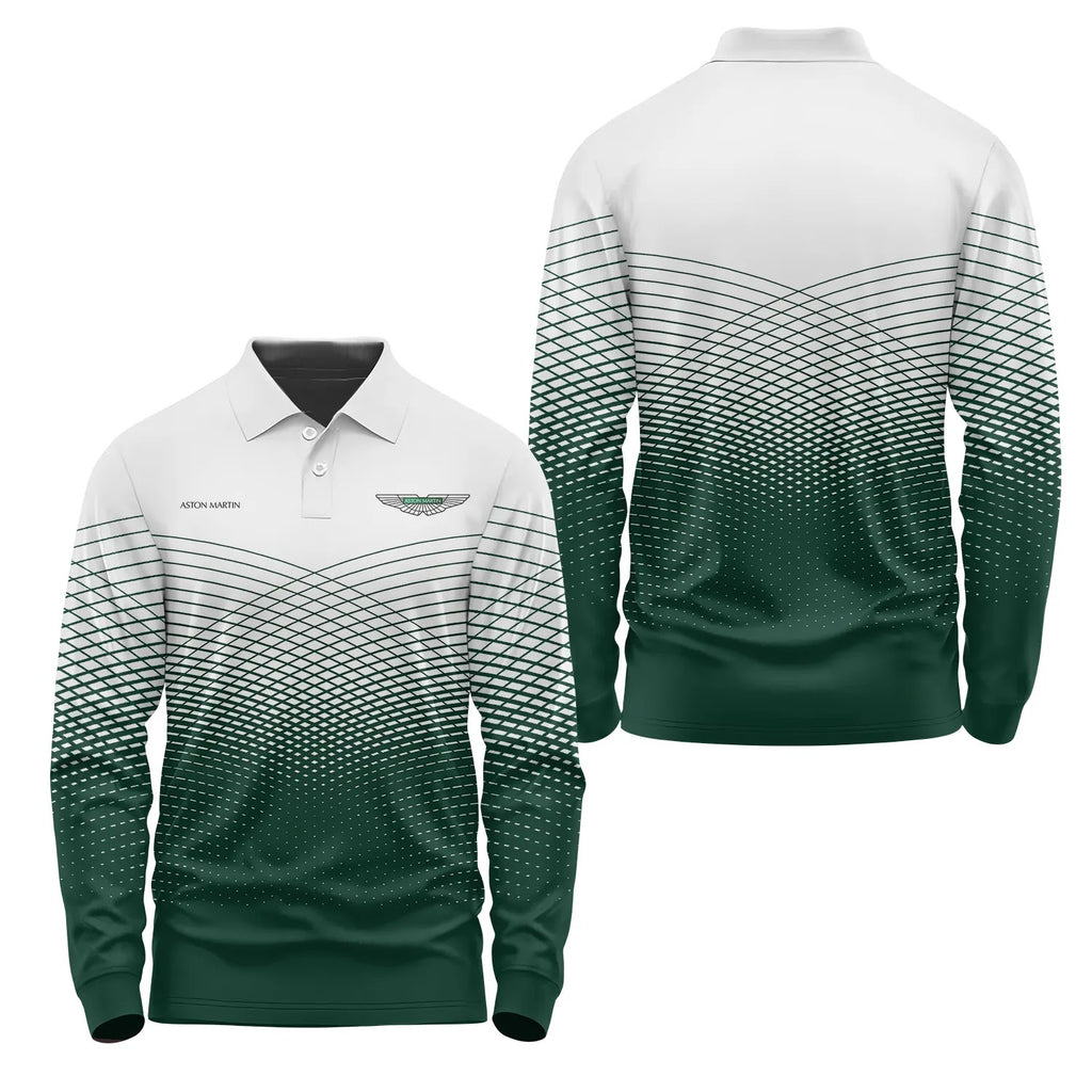 Aston Martin Long Sleeve Polo SC109