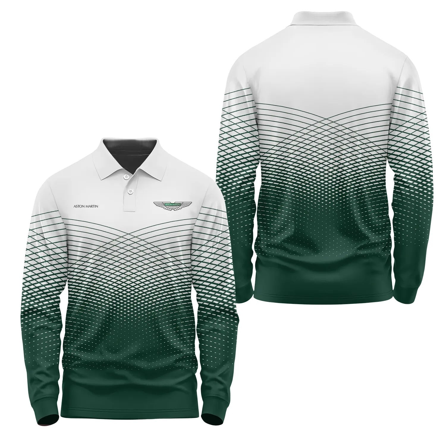 Aston Martin Long Sleeve Polo SC109
