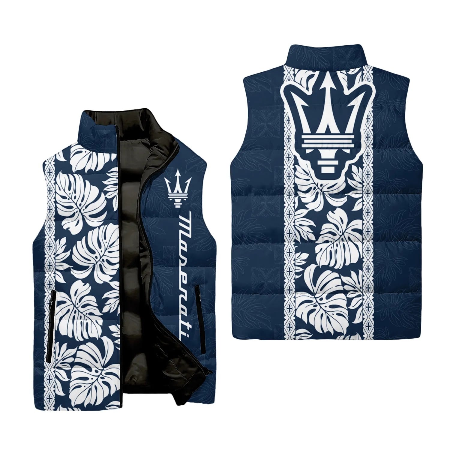 Maserati Sleeveless Puffer Jacket SHW046