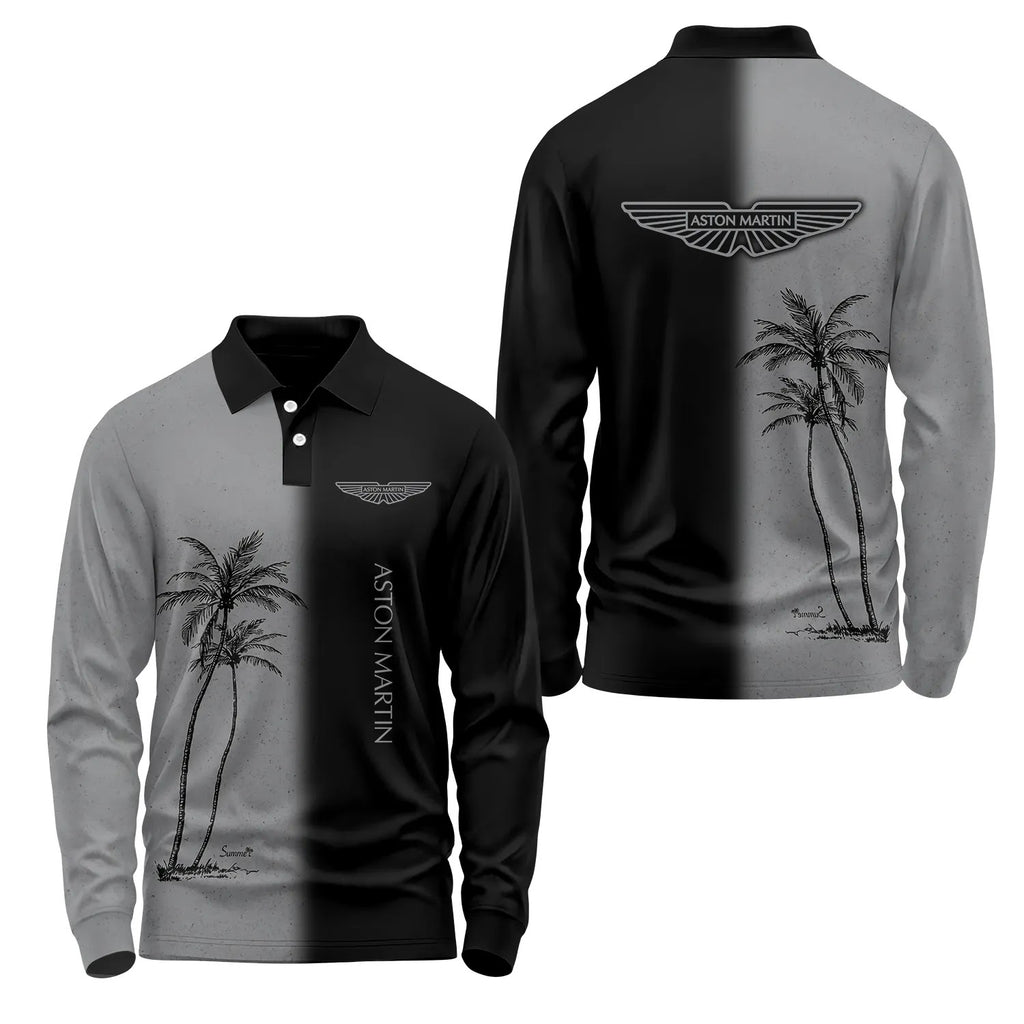 Aston Martin Long Sleeve Polo SHW037