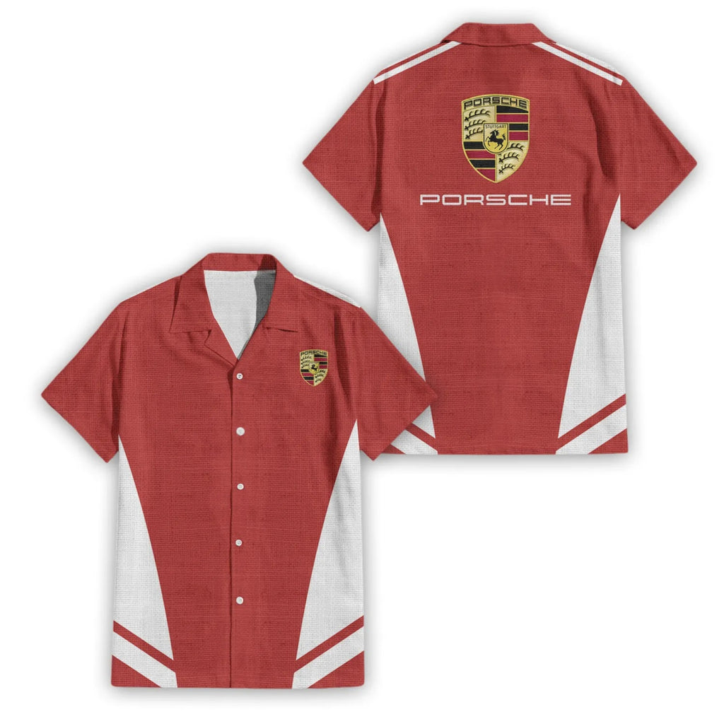 Porsche Premium Hawaiian Shirt SC092