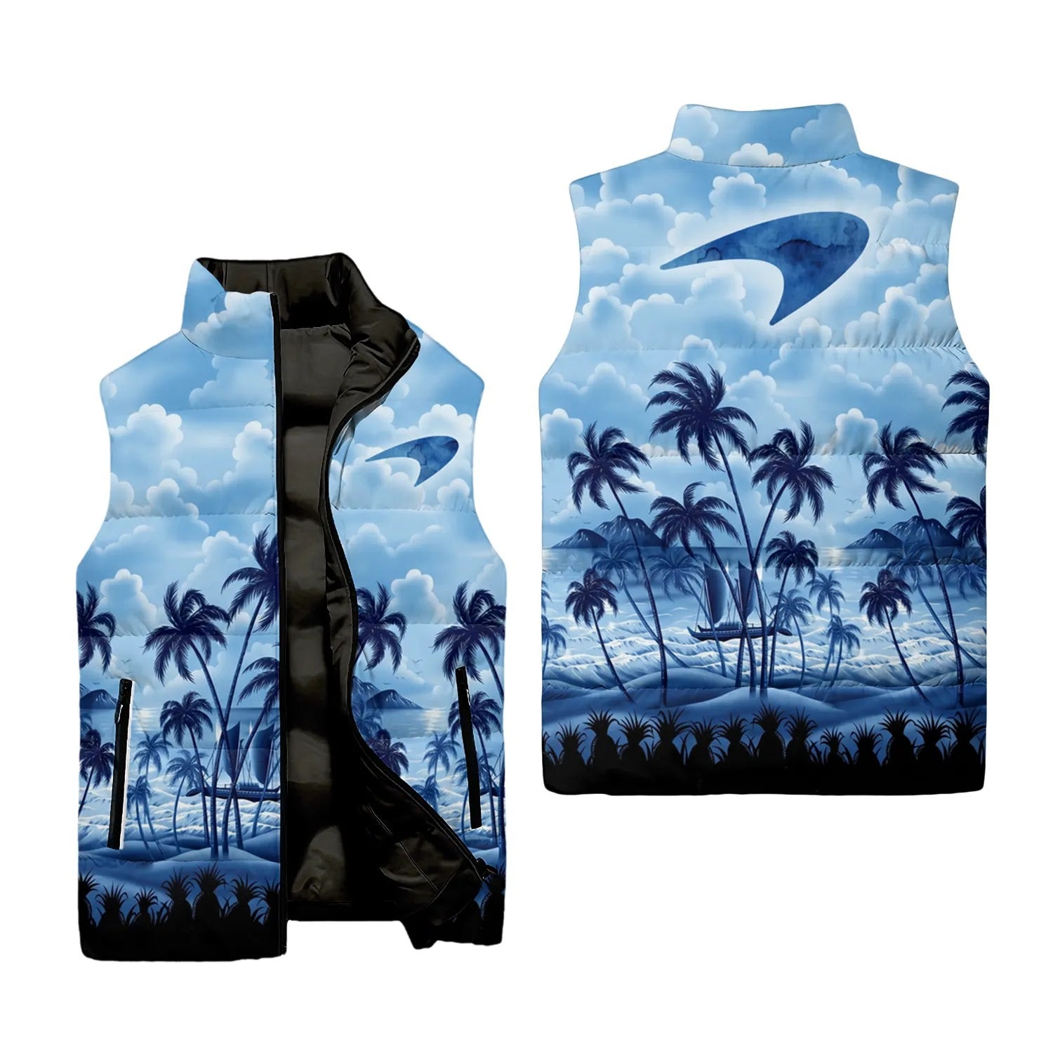 McLaren Sleeveless Puffer Jacket SHW018