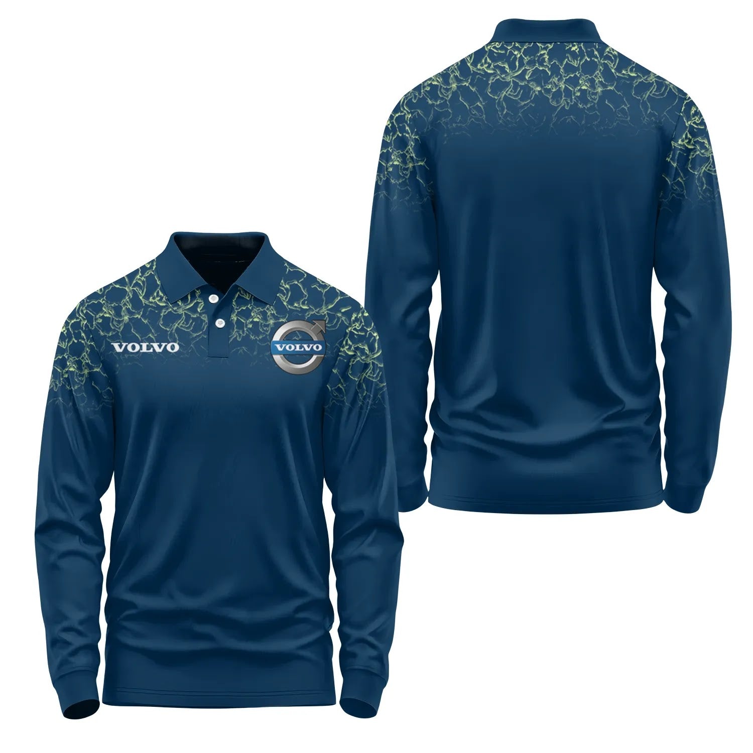 Volvo Long Sleeve Polo SC108