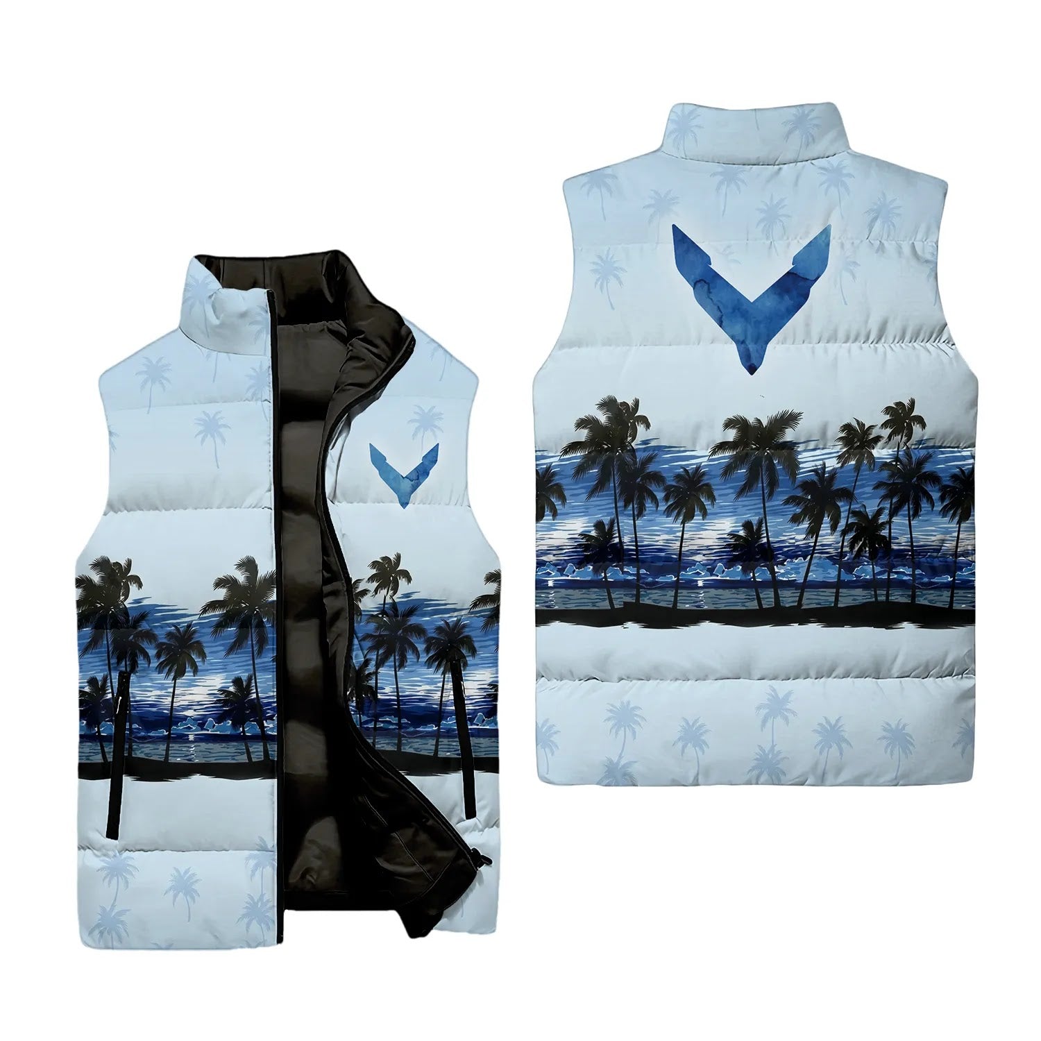 Corvette Sleeveless Puffer Jacket SHW016