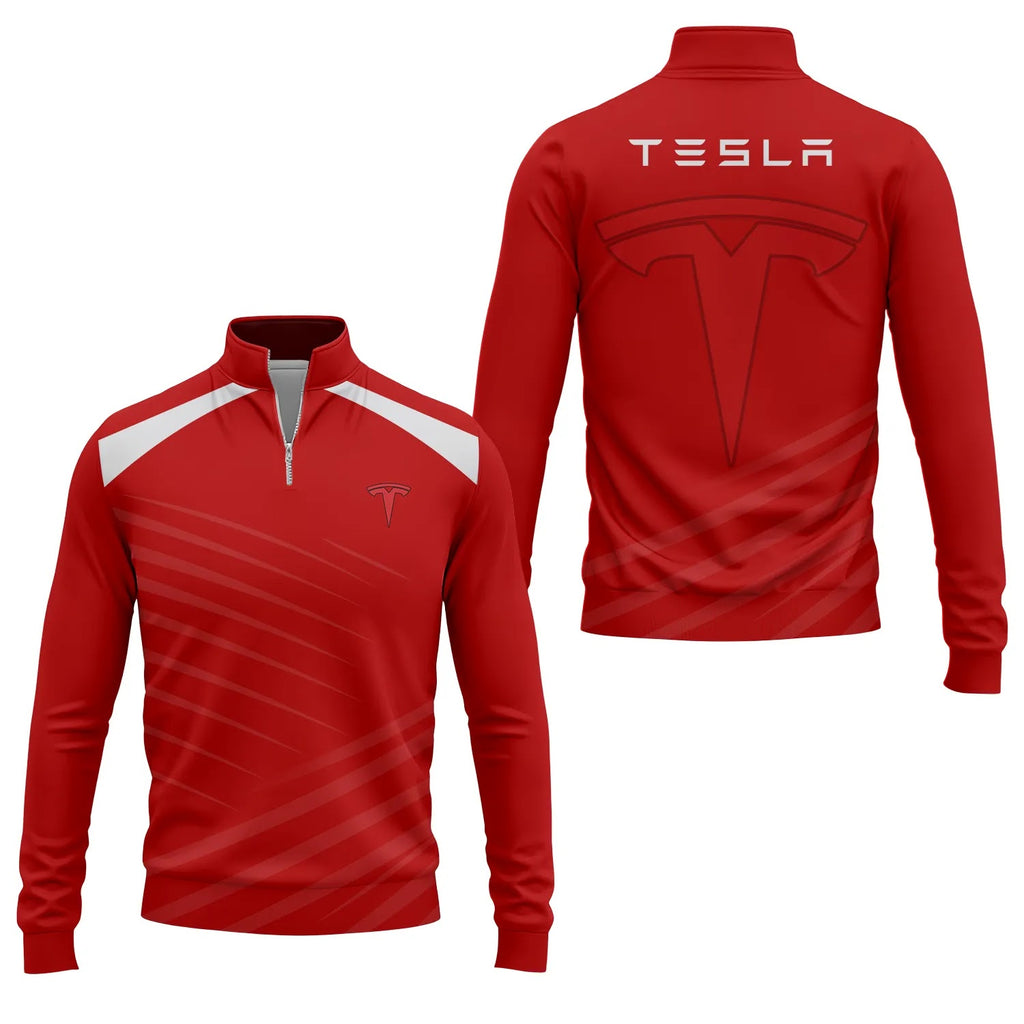 Tesla Quarter-zip Pullover SC082