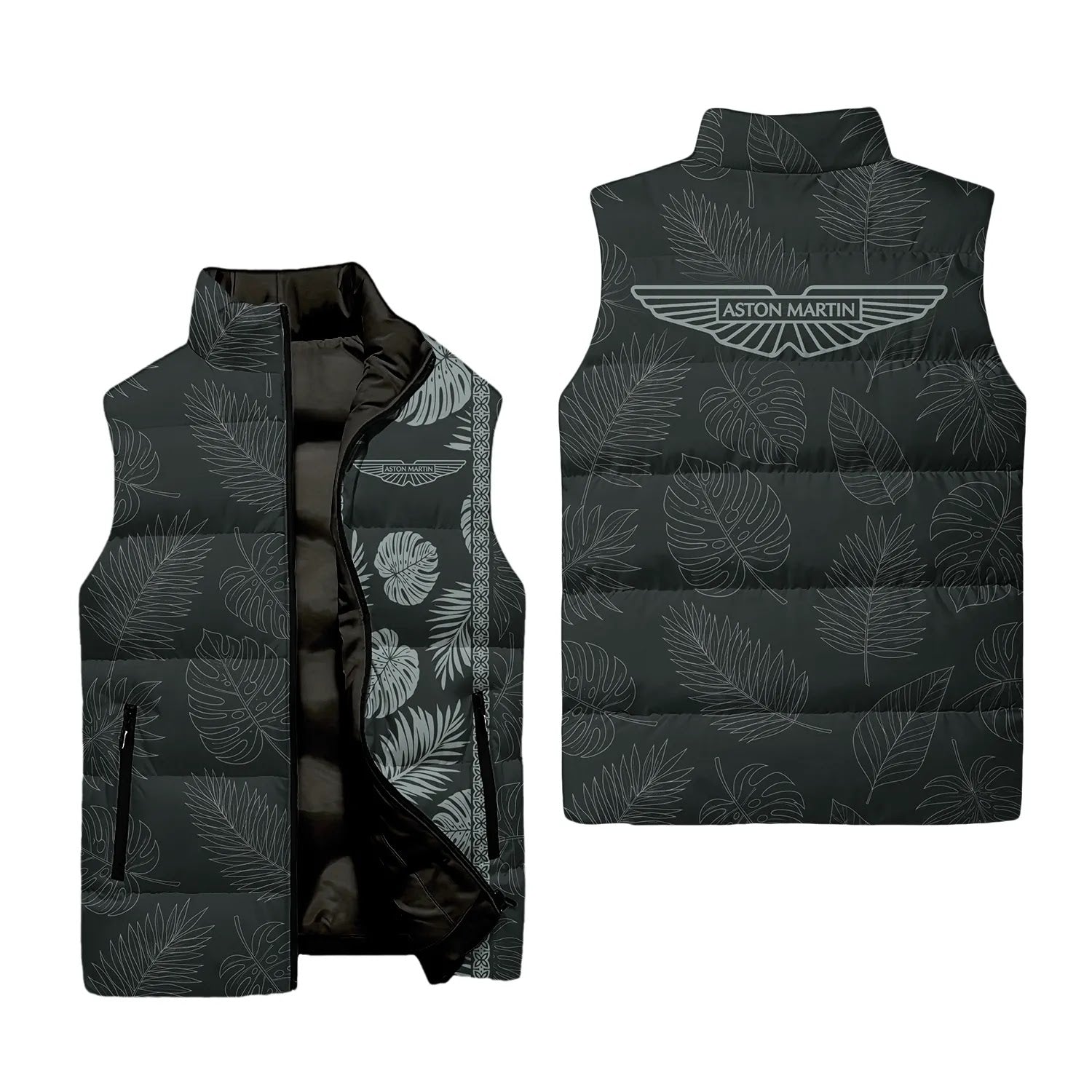 Aston Martin Sleeveless Puffer Jacket SHW022
