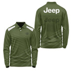 Jeep Long Sleeve Polo SC082