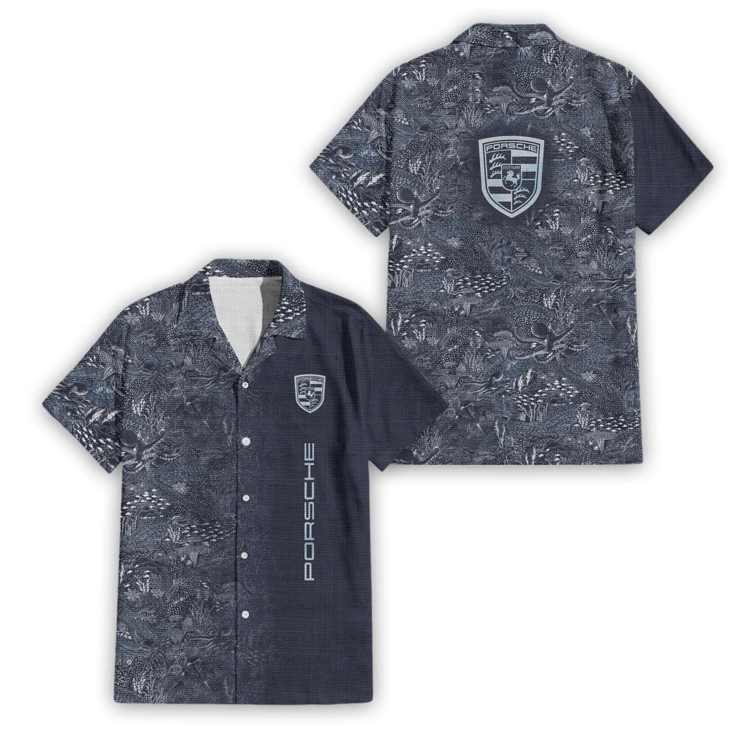 Porsche Premium Hawaiian Shirt SHW006