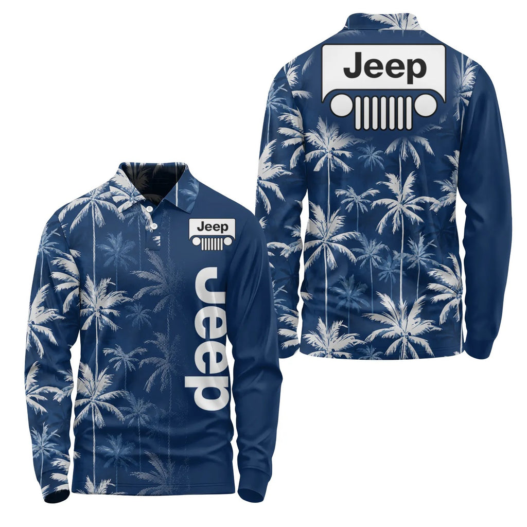 Jeep Long Sleeve Polo SHW032