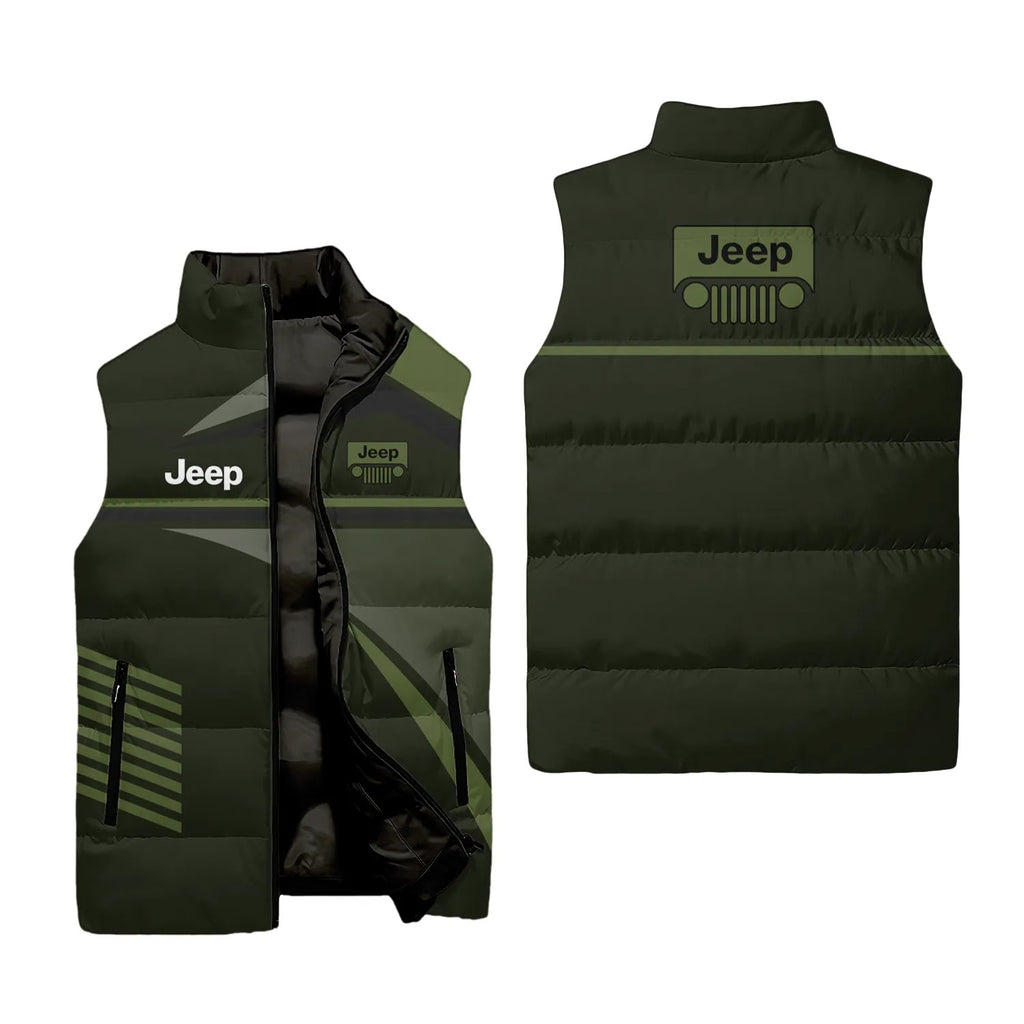 Jeep Sleeveless Puffer Jacket SC067
