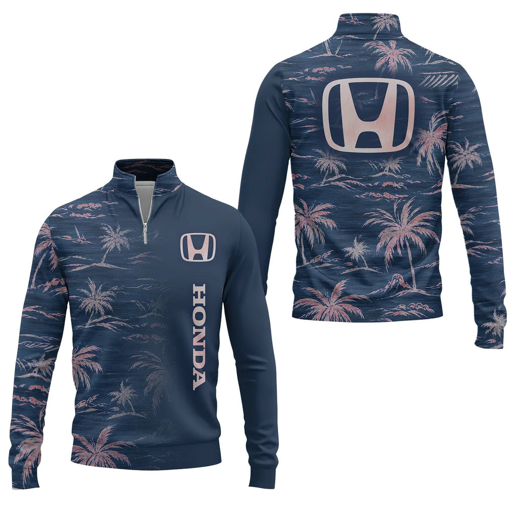 Honda Quarter-zip Pullover SHW013
