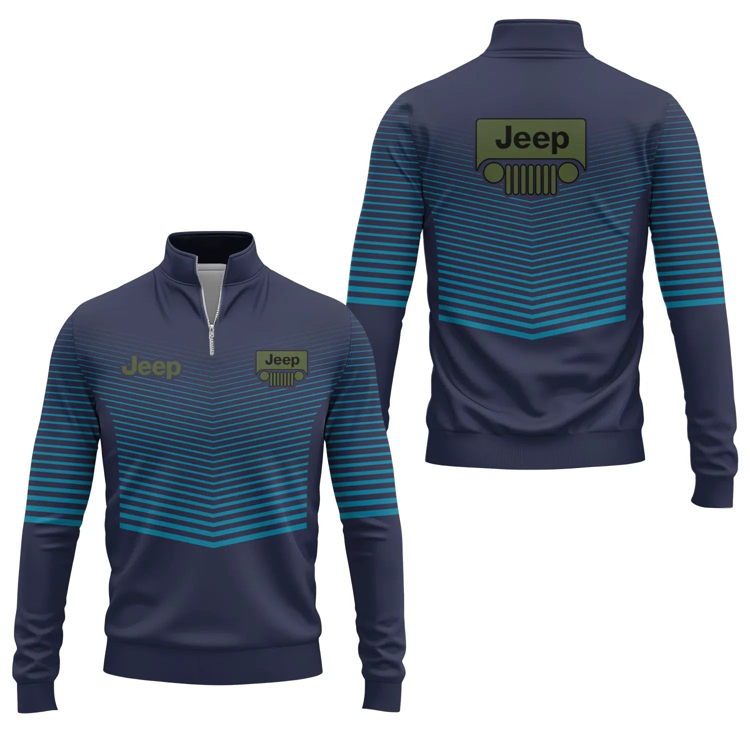 Jeep Quarter-zip Pullover SC099