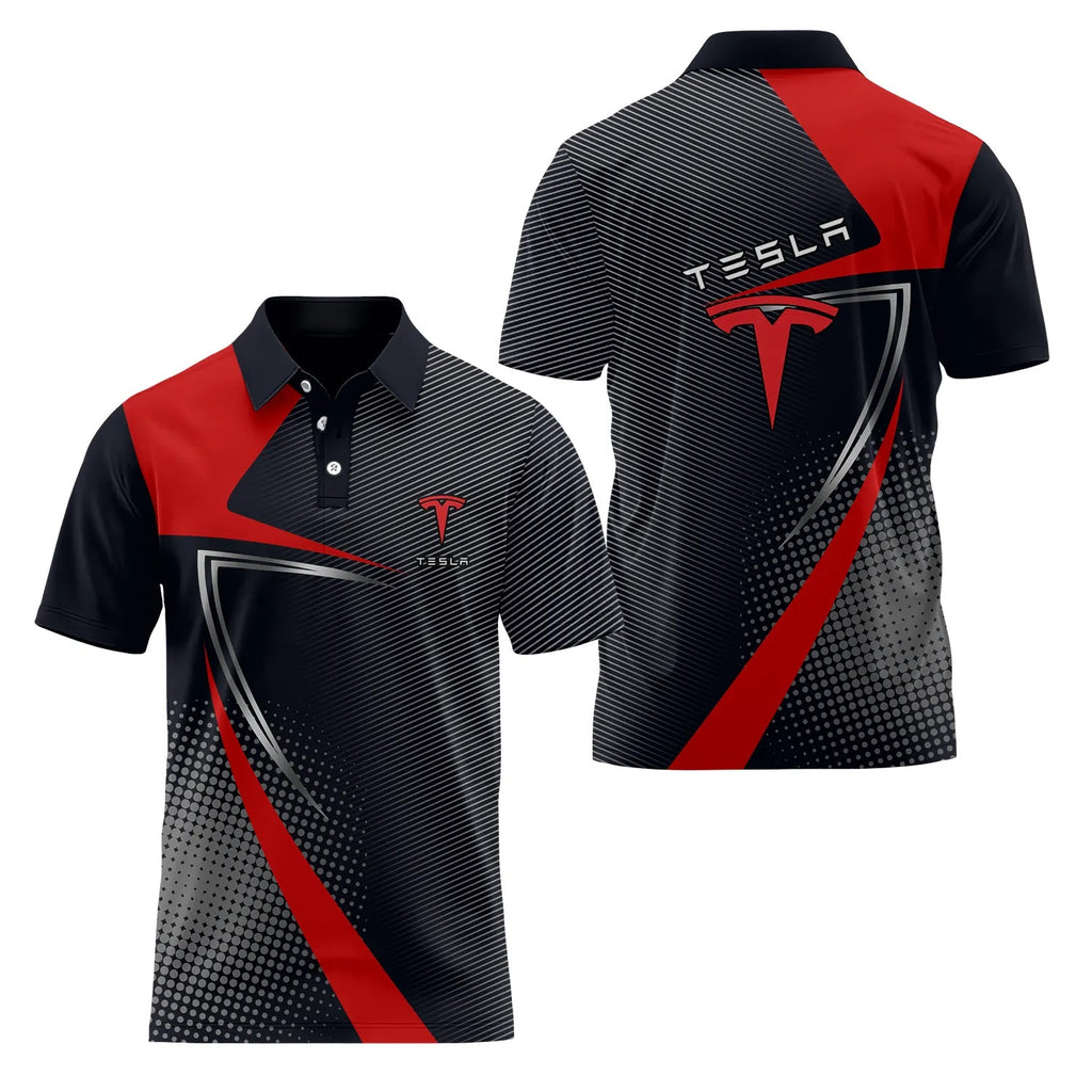 Tesla Short Sleeve Polo SC059