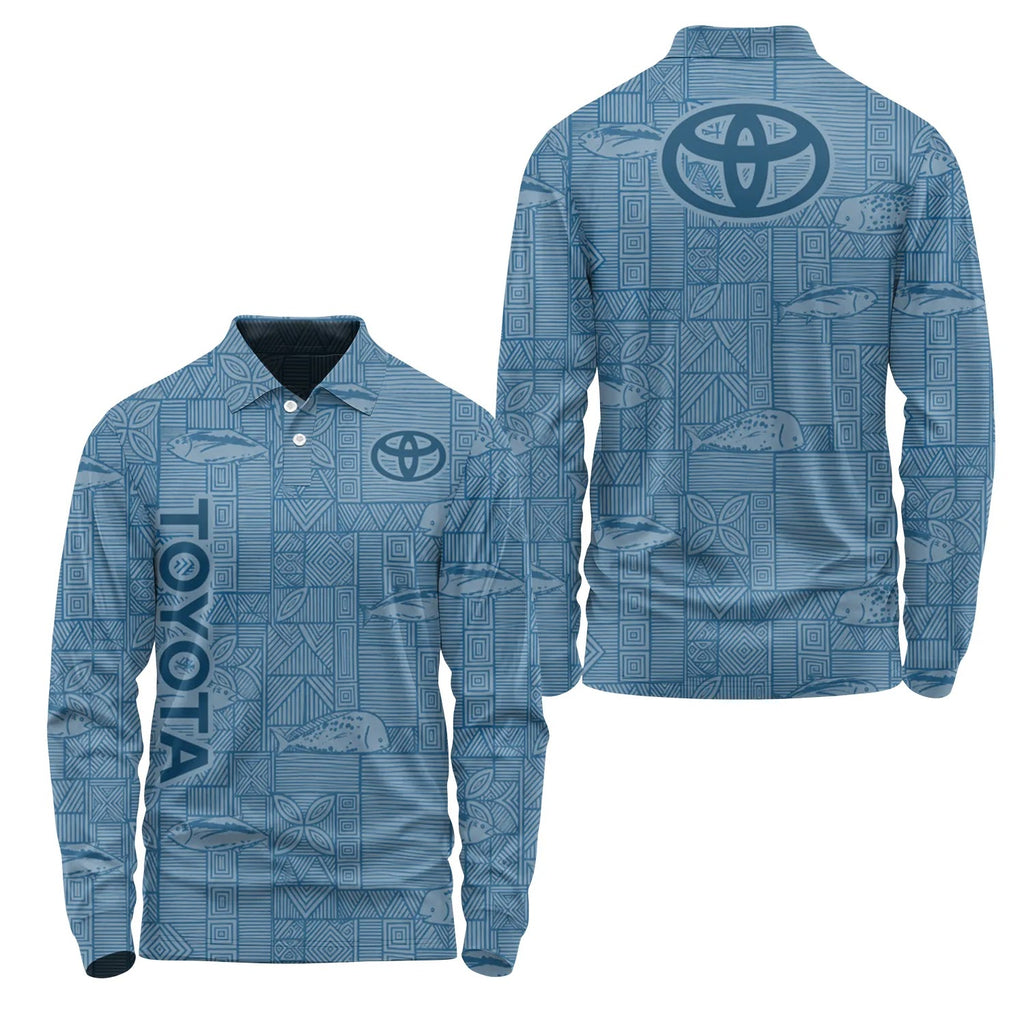 Toyota Long Sleeve Polo SHW012