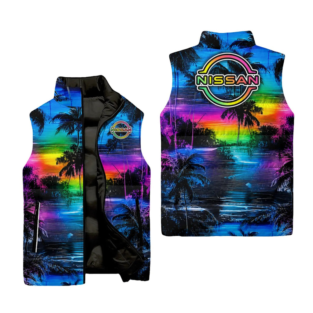 Nissan Sleeveless Puffer Jacket SHW055