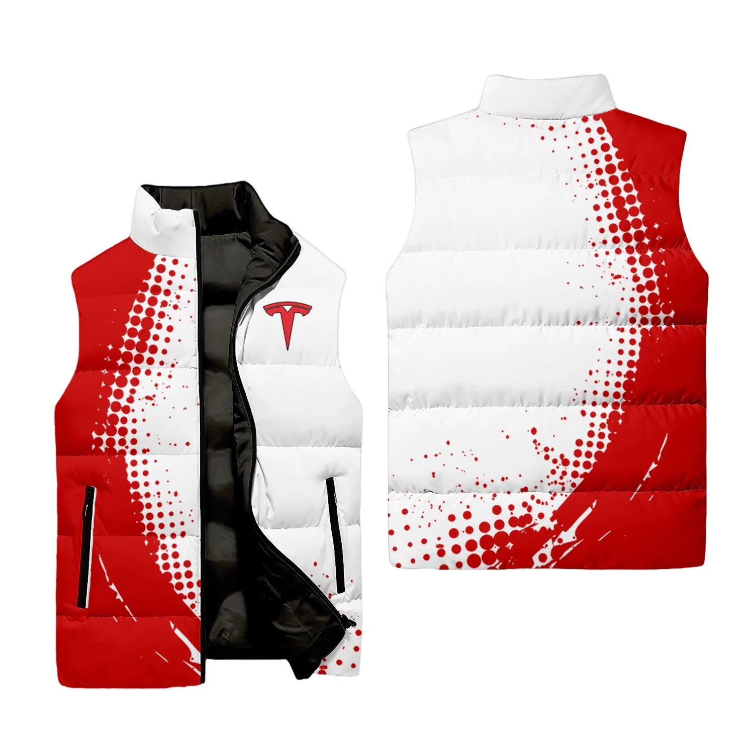 Tesla Sleeveless Puffer Jacket SC095