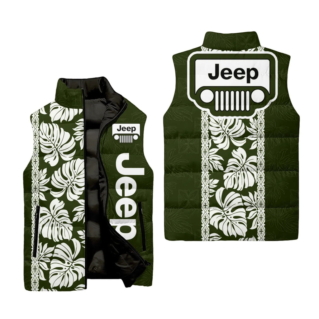 Jeep Sleeveless Puffer Jacket SHW046