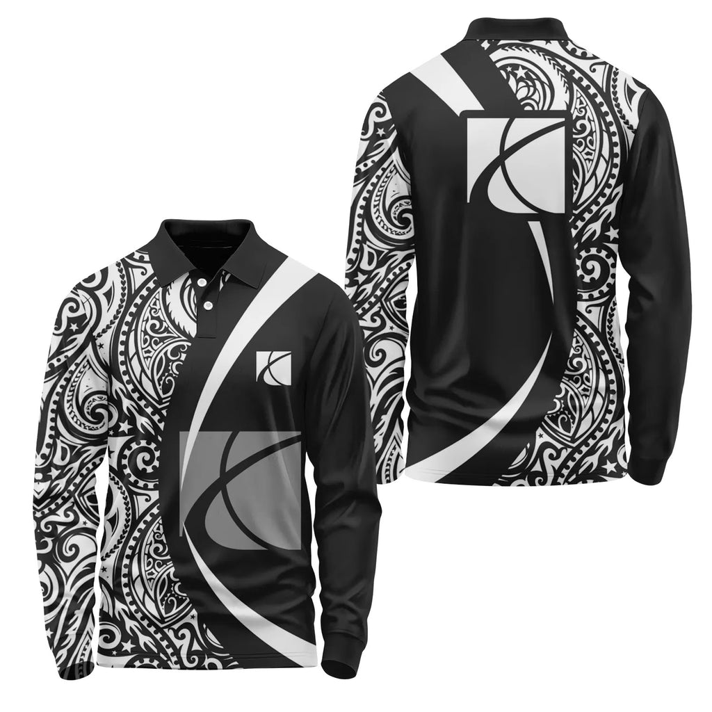 Saturn Long Sleeve Polo SHW072