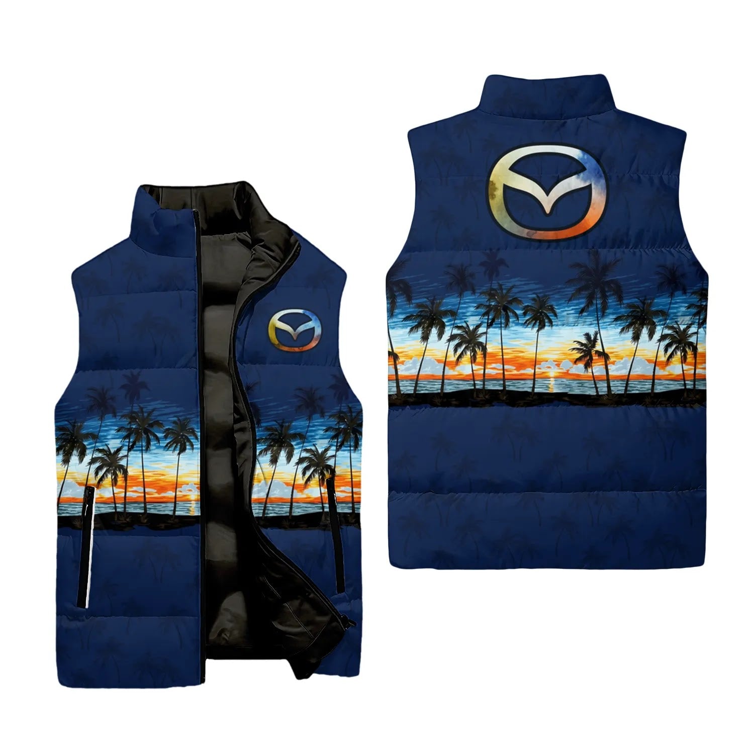 Mazda Sleeveless Puffer Jacket SHW017