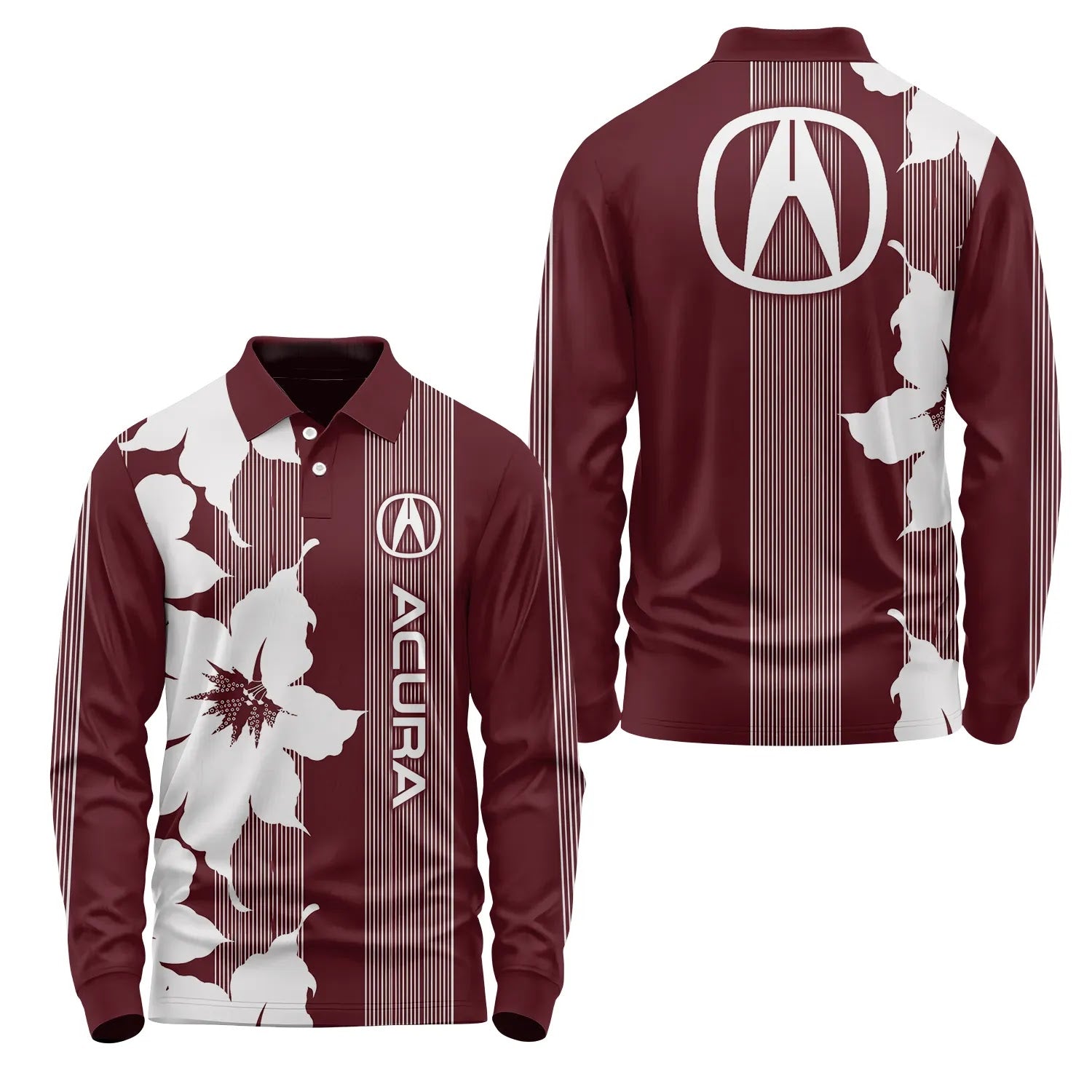 Acura Long Sleeve Polo SHW039