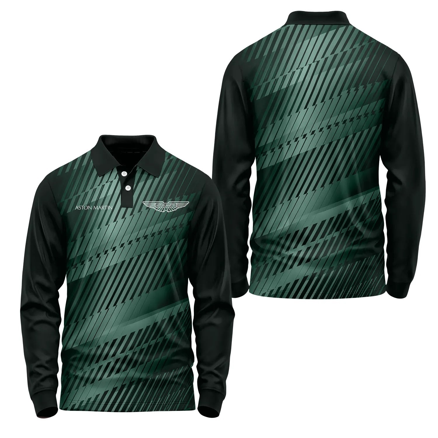 Aston Martin Long Sleeve Polo SC118