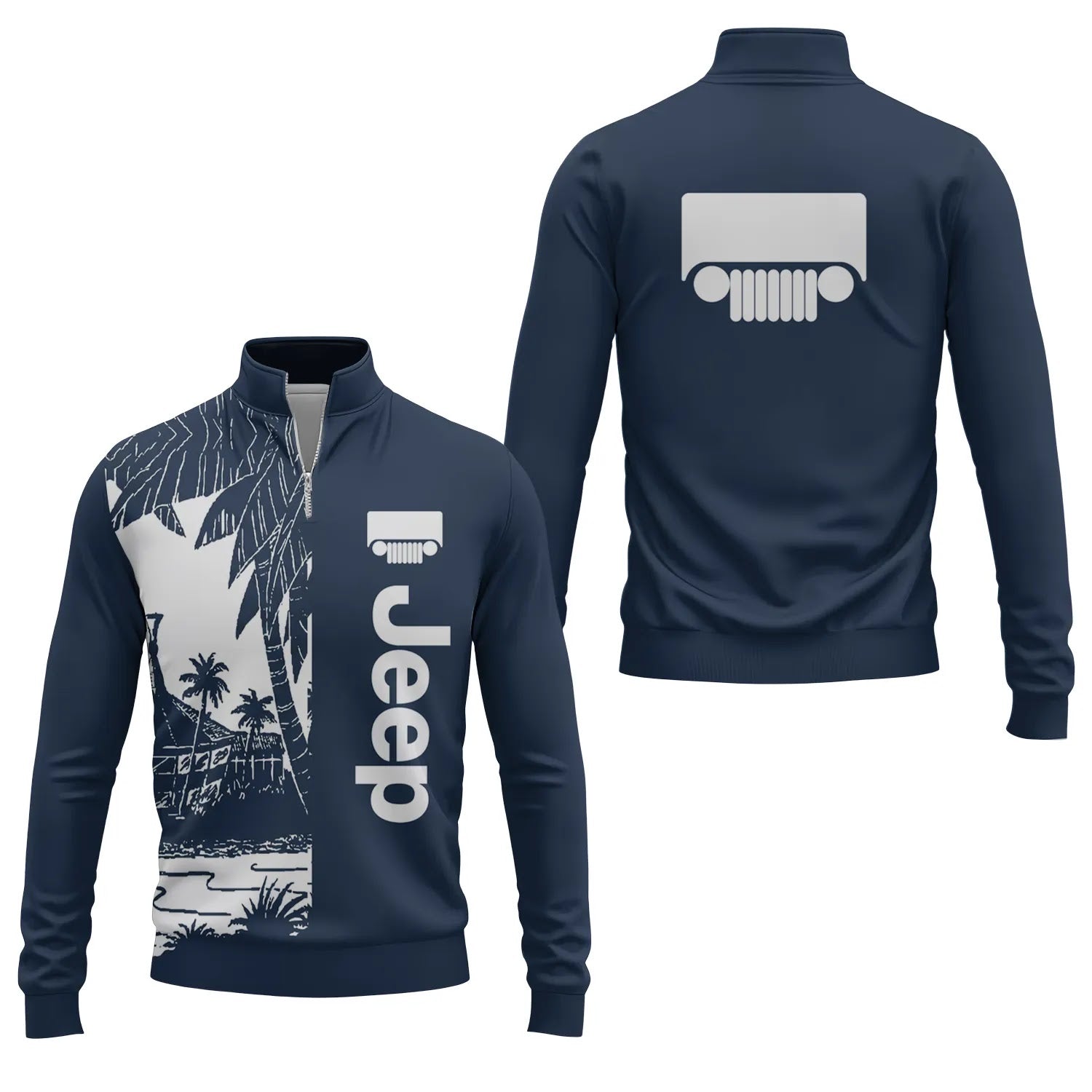 Jeep Quarter-zip Pullover SHW031