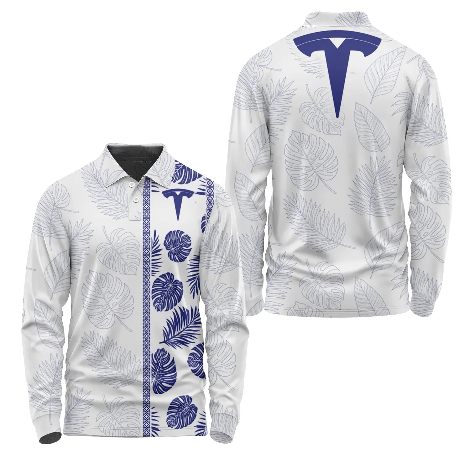 Tesla Long Sleeve Polo SHW023