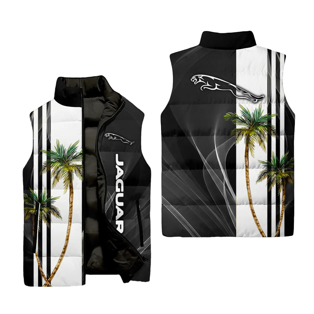 Jaguar Sleeveless Puffer Jacket SHW036