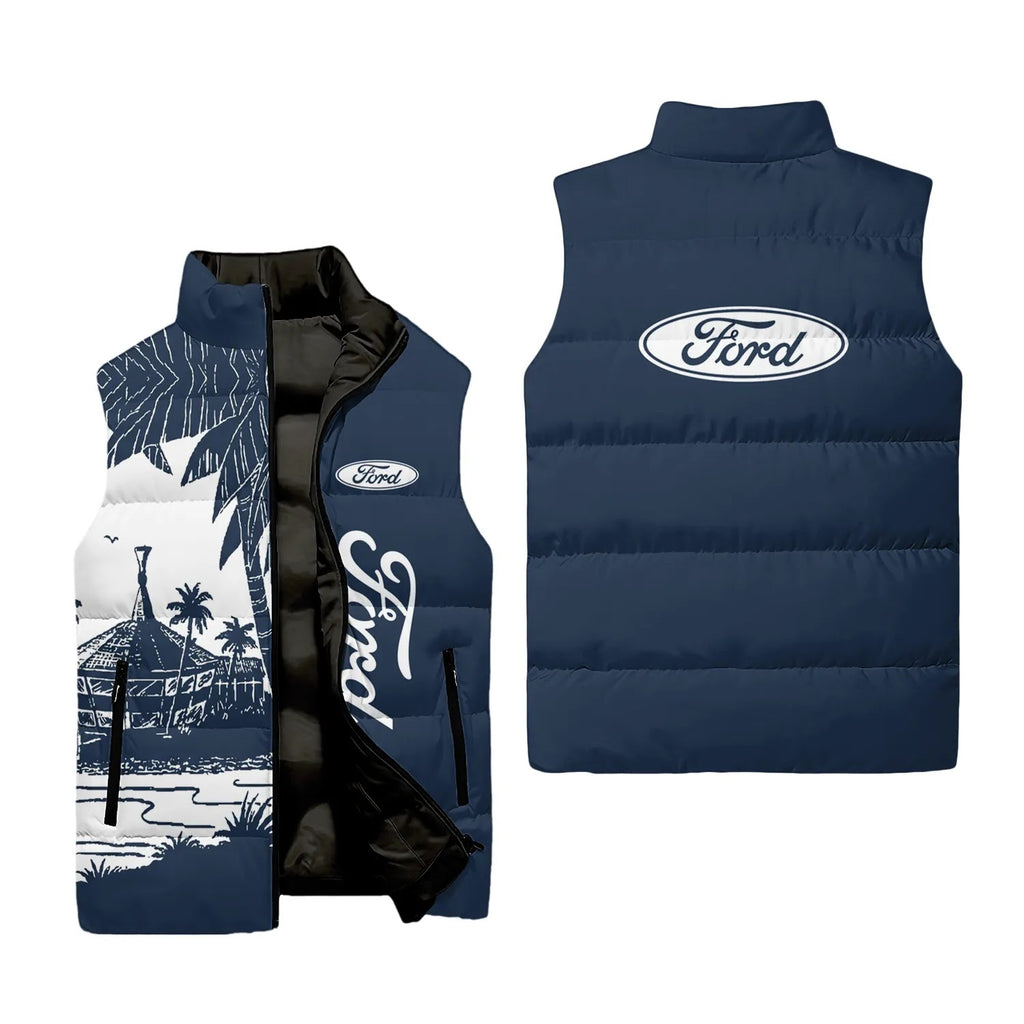 Ford Sleeveless Puffer Jacket SHW031