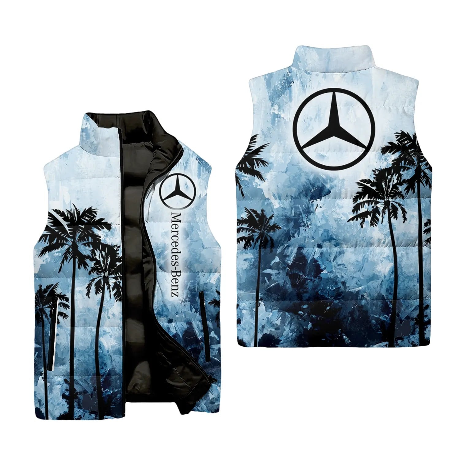 Mercedes-Benz Sleeveless Puffer Jacket SHW034