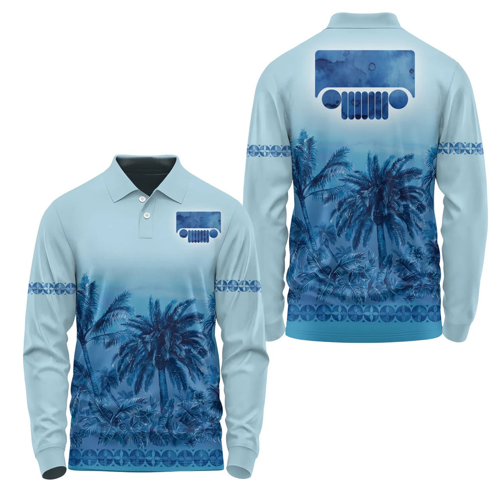 Jeep Long Sleeve Polo SHW001