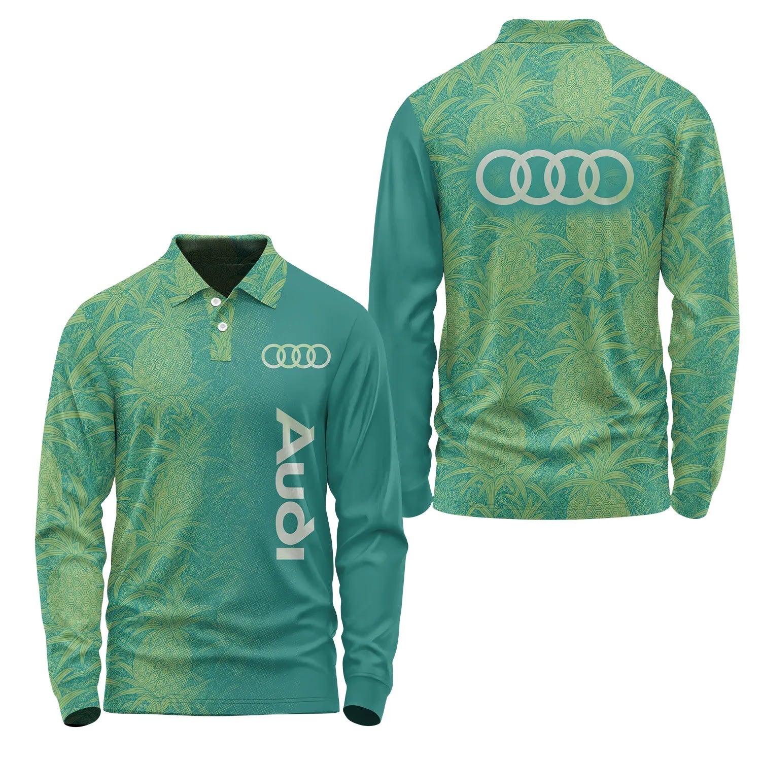Audi Long Sleeve Polo SHW014