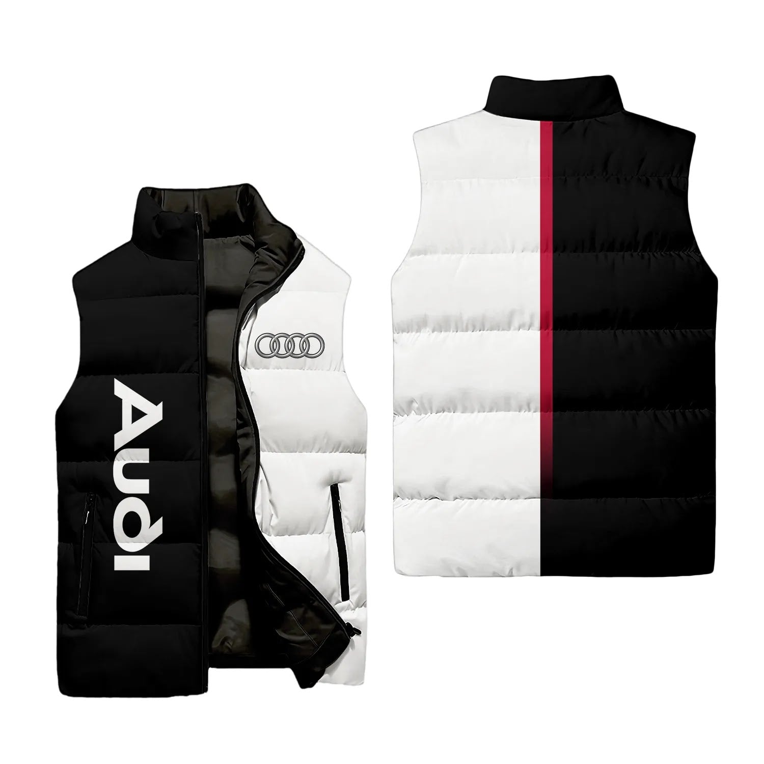 Audi Sleeveless Puffer Jacket SC076