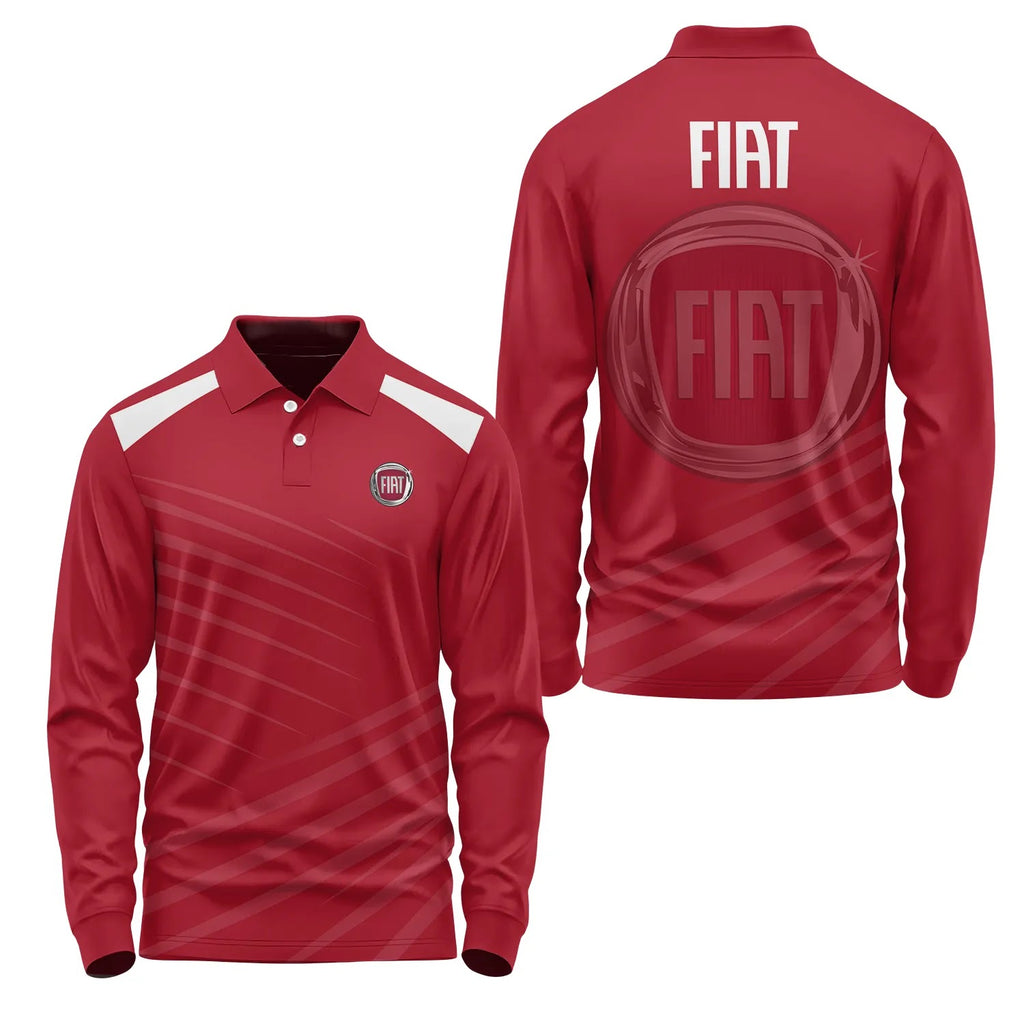 Fiat Long Sleeve Polo SC082