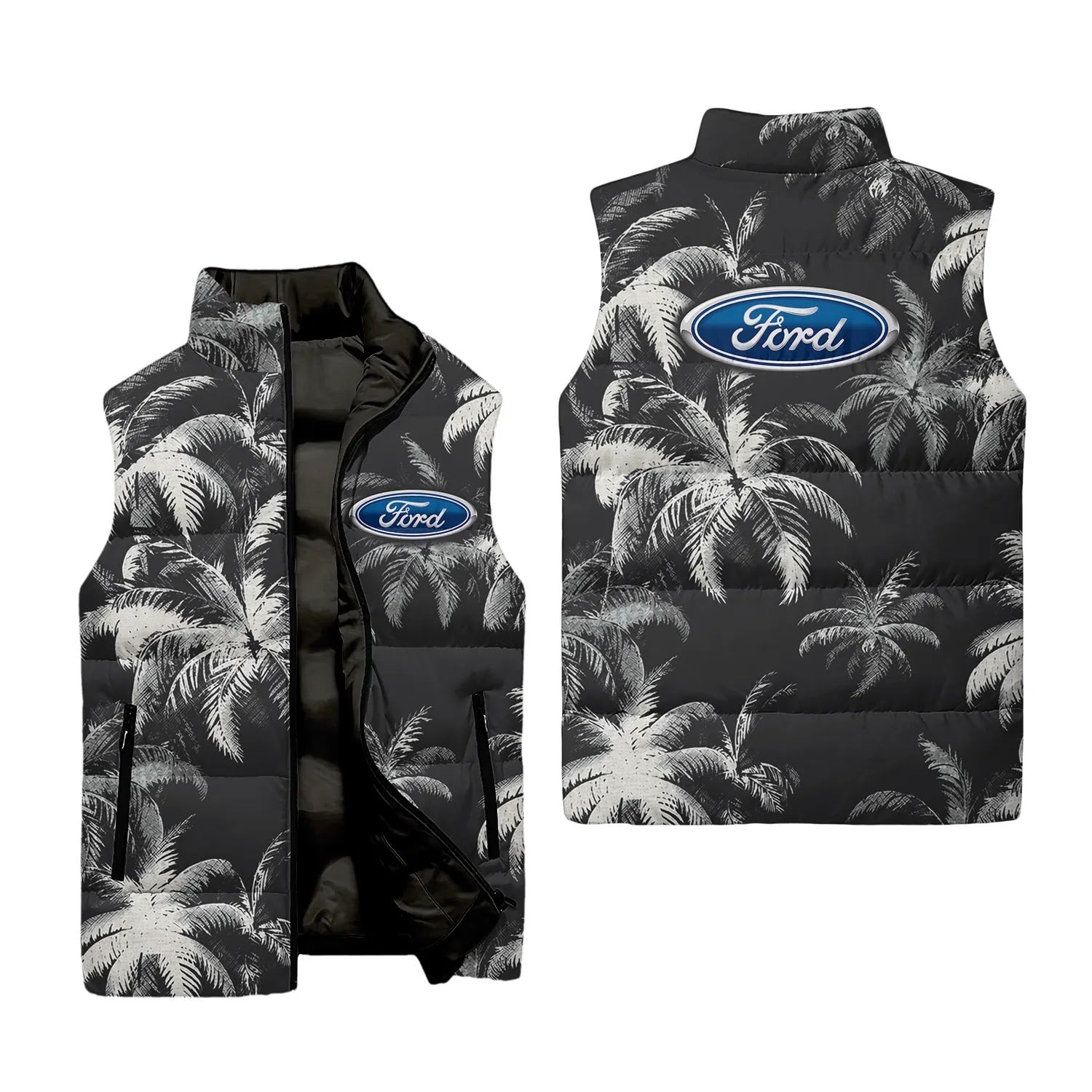 Ford Sleeveless Puffer Jacket SC112