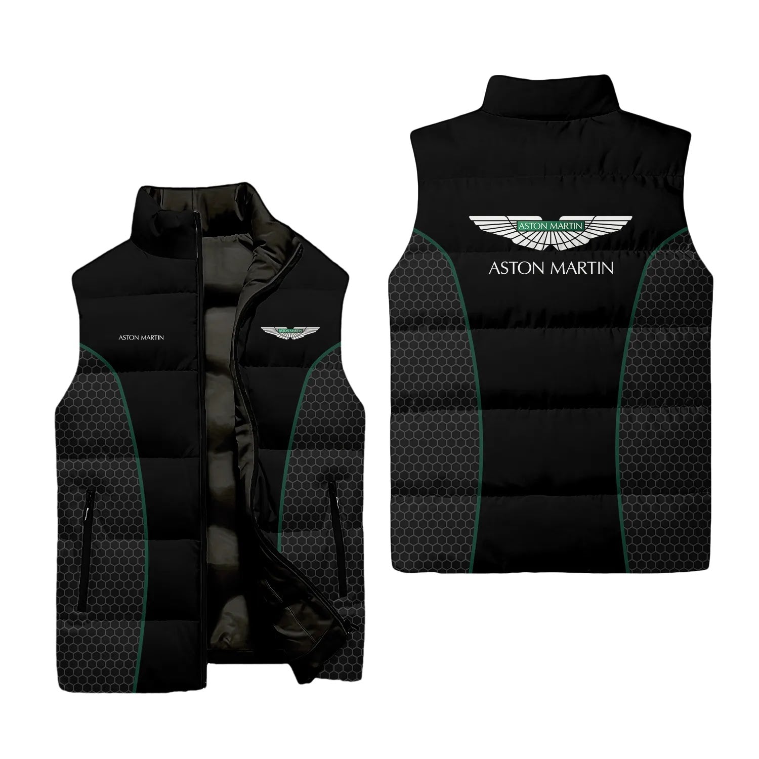 Aston Martin Sleeveless Puffer Jacket SC072