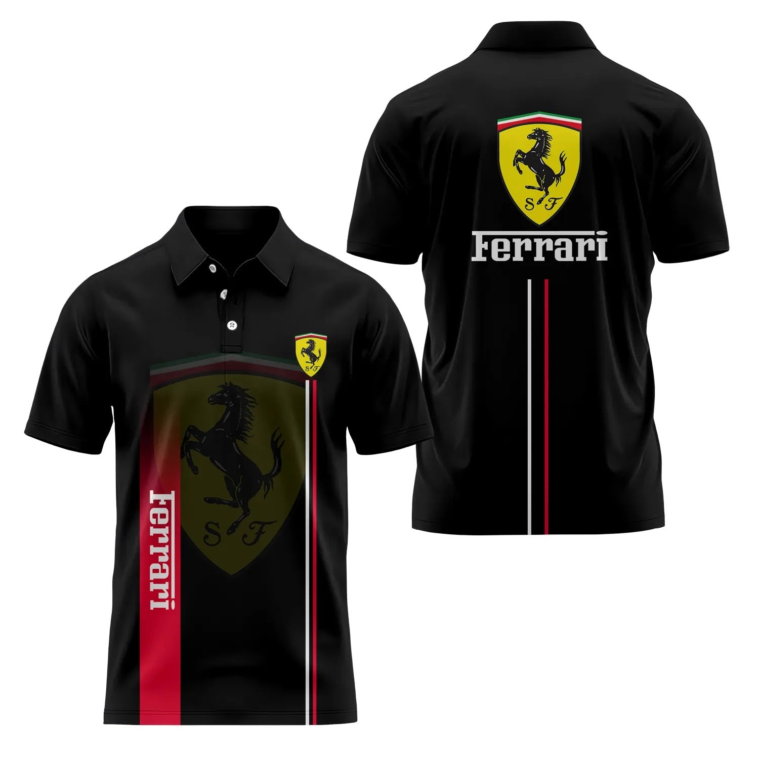 Ferrari Short Sleeve Polo SC077