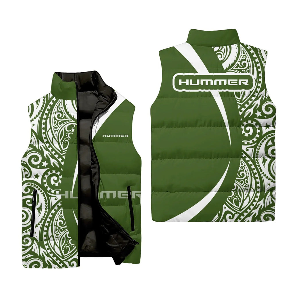 Hummer Sleeveless Puffer Jacket SHW072