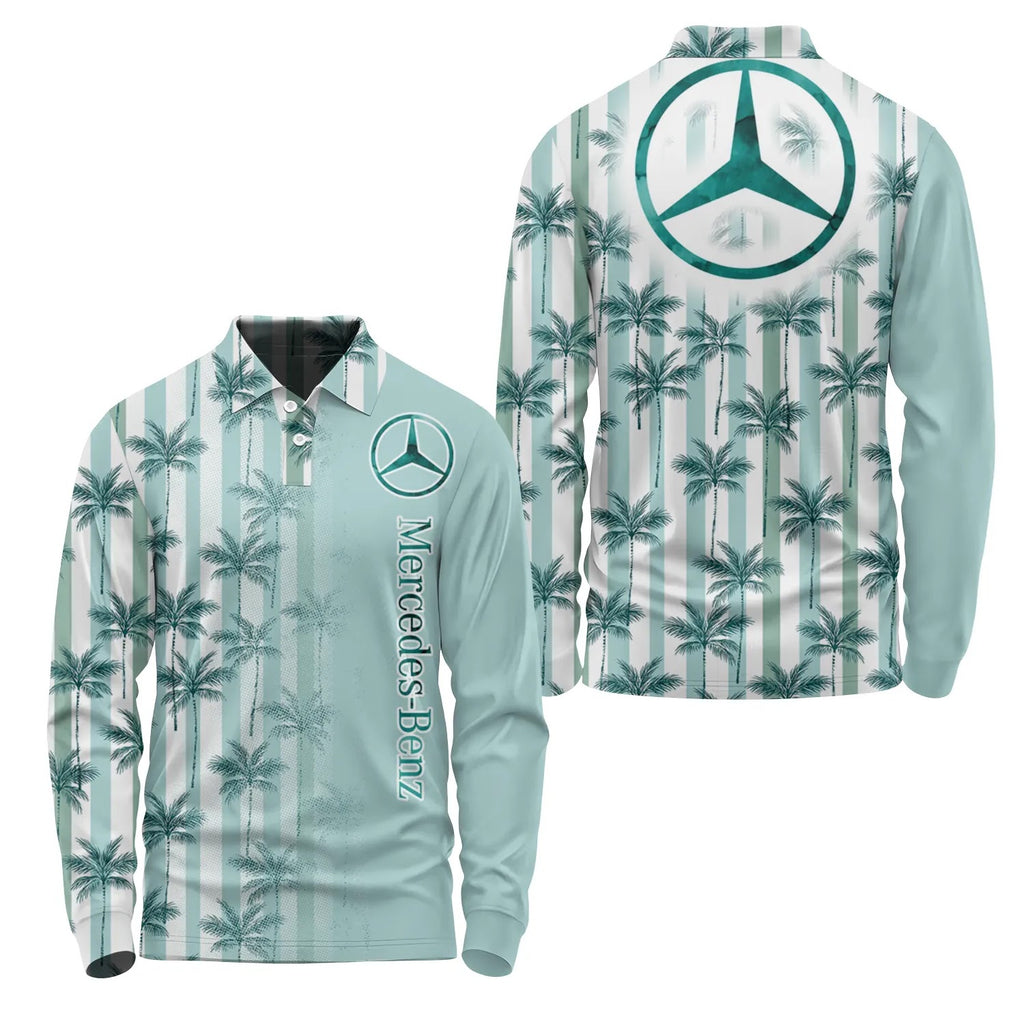 Mercedes-Benz Long Sleeve Polo SHW028