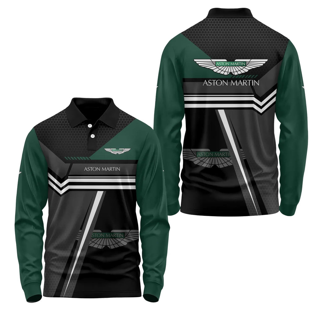 Aston Martin Long Sleeve Polo SC071