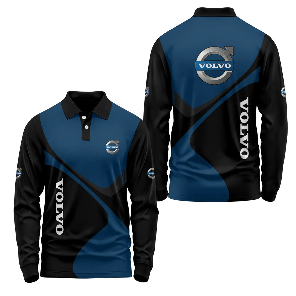 Volvo Long Sleeve Polo SC058