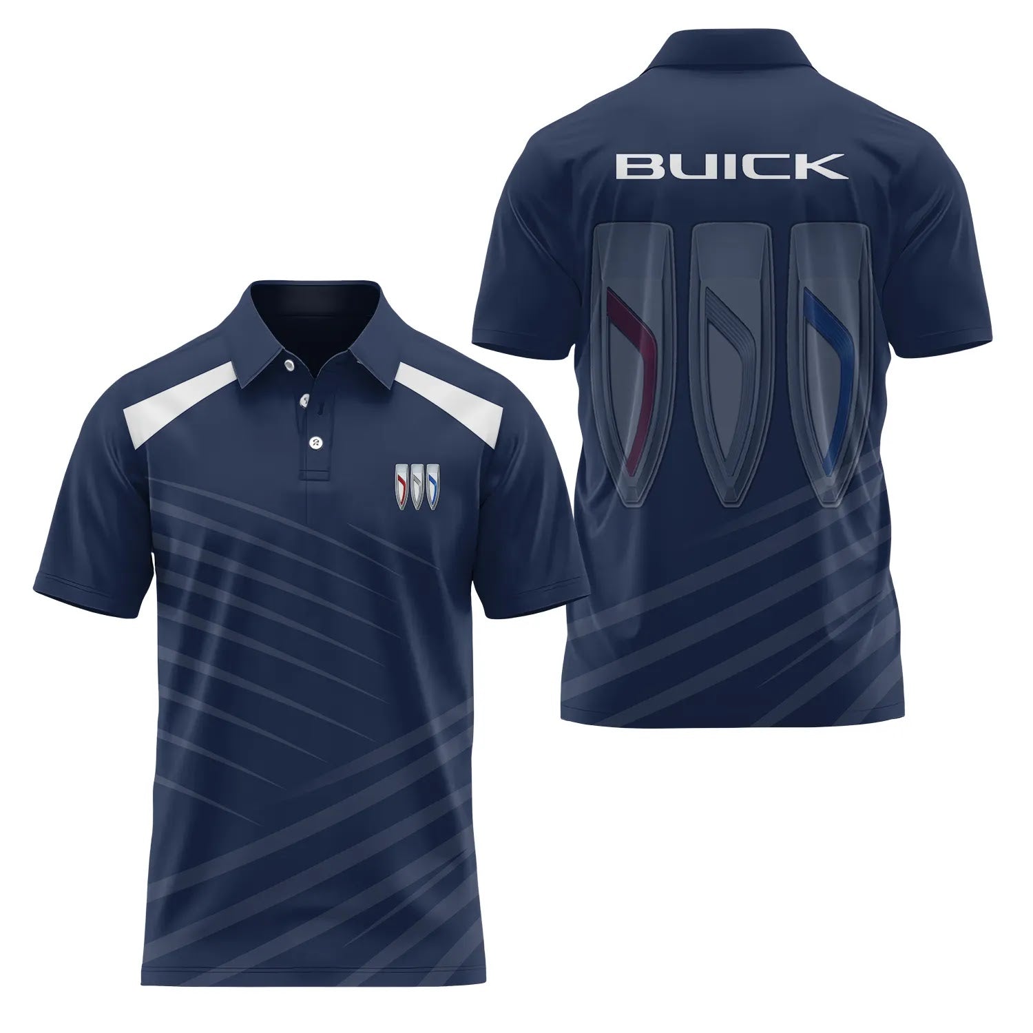 Buick Short Sleeve Polo SC082
