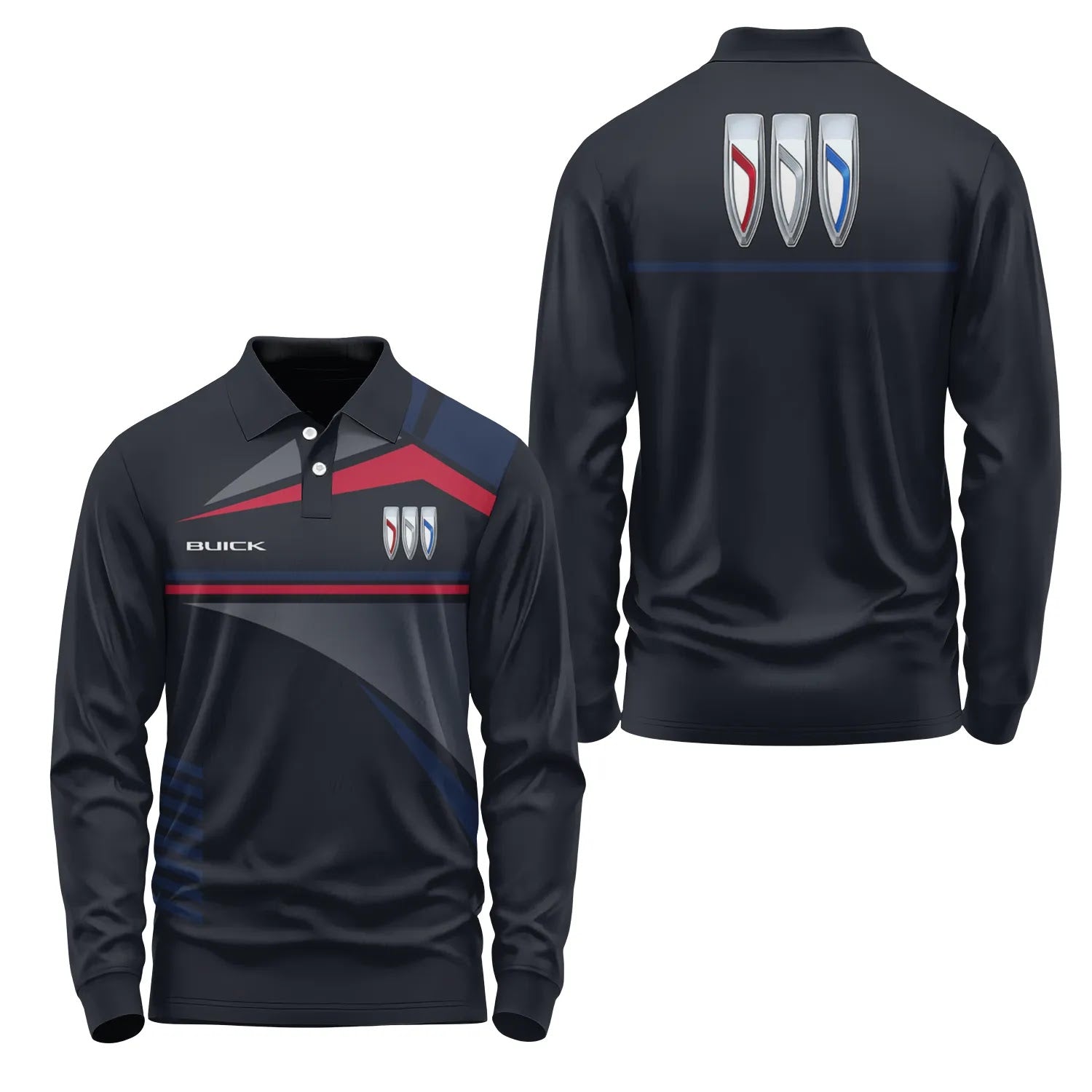 Buick Long Sleeve Polo SC067