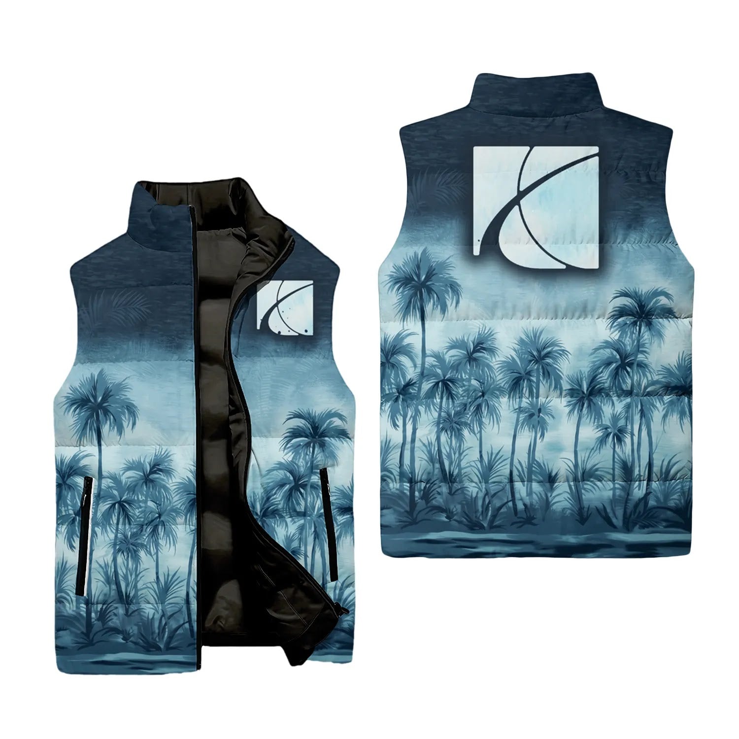 Saturn Sleeveless Puffer Jacket SHW021