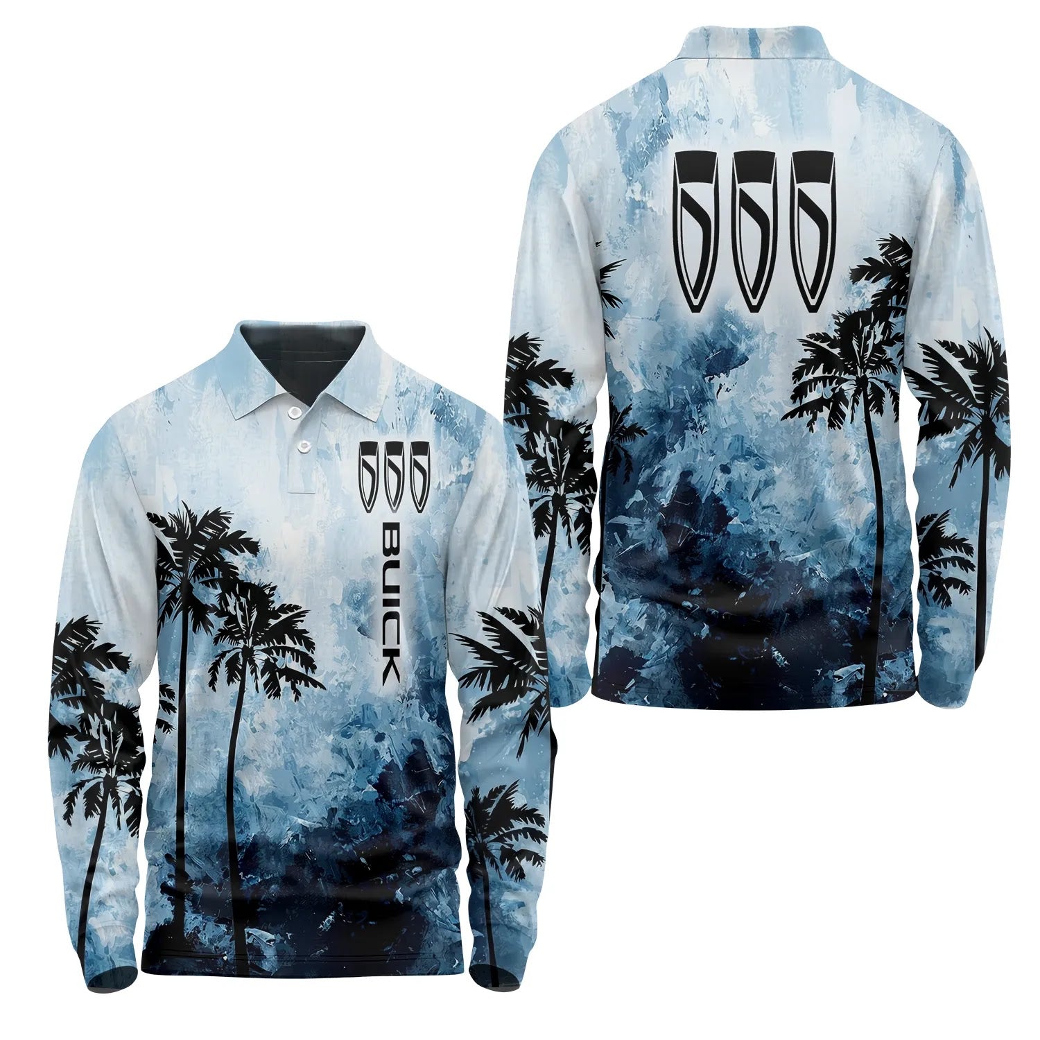 Buick Long Sleeve Polo SHW034