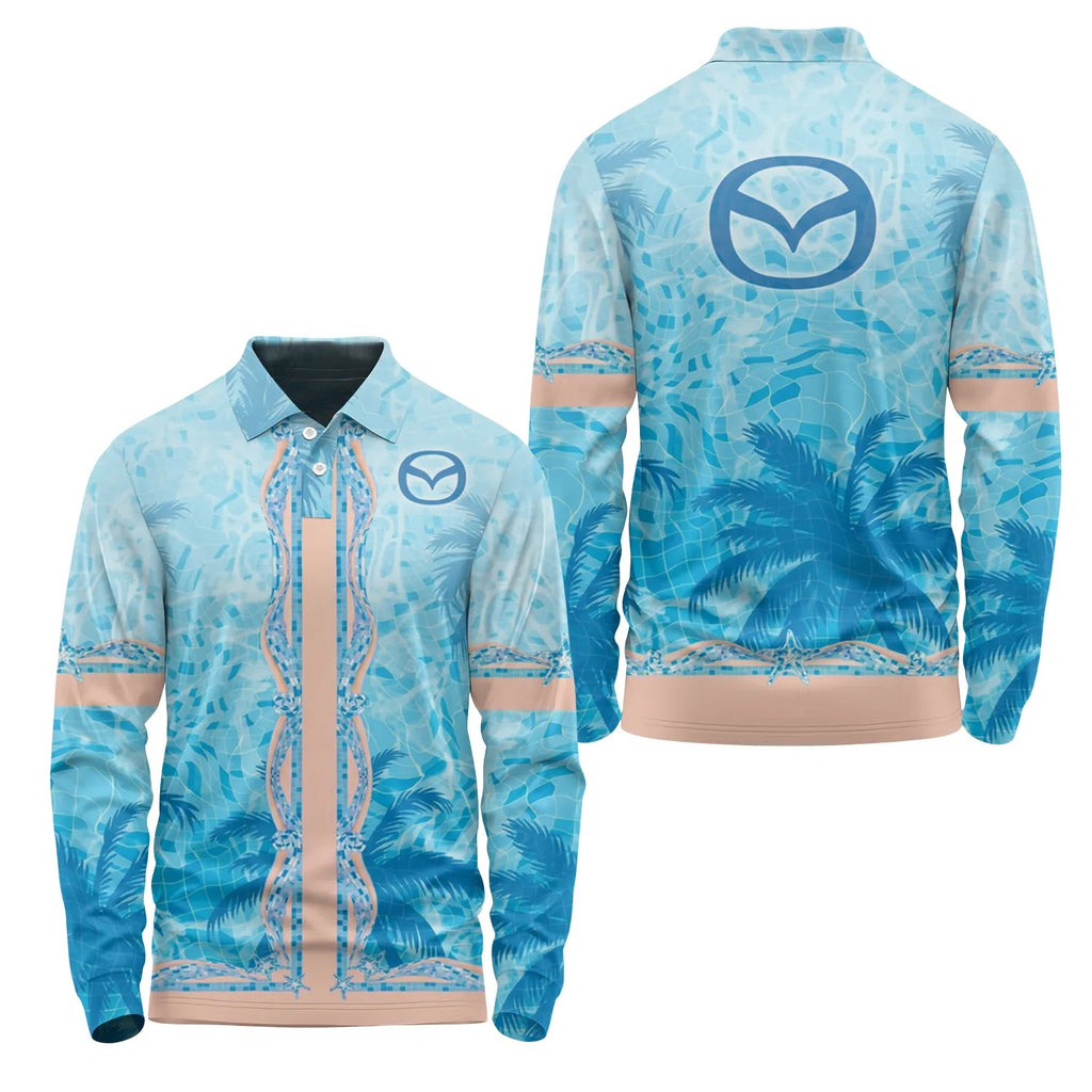 Mazda Long Sleeve Polo SHW026