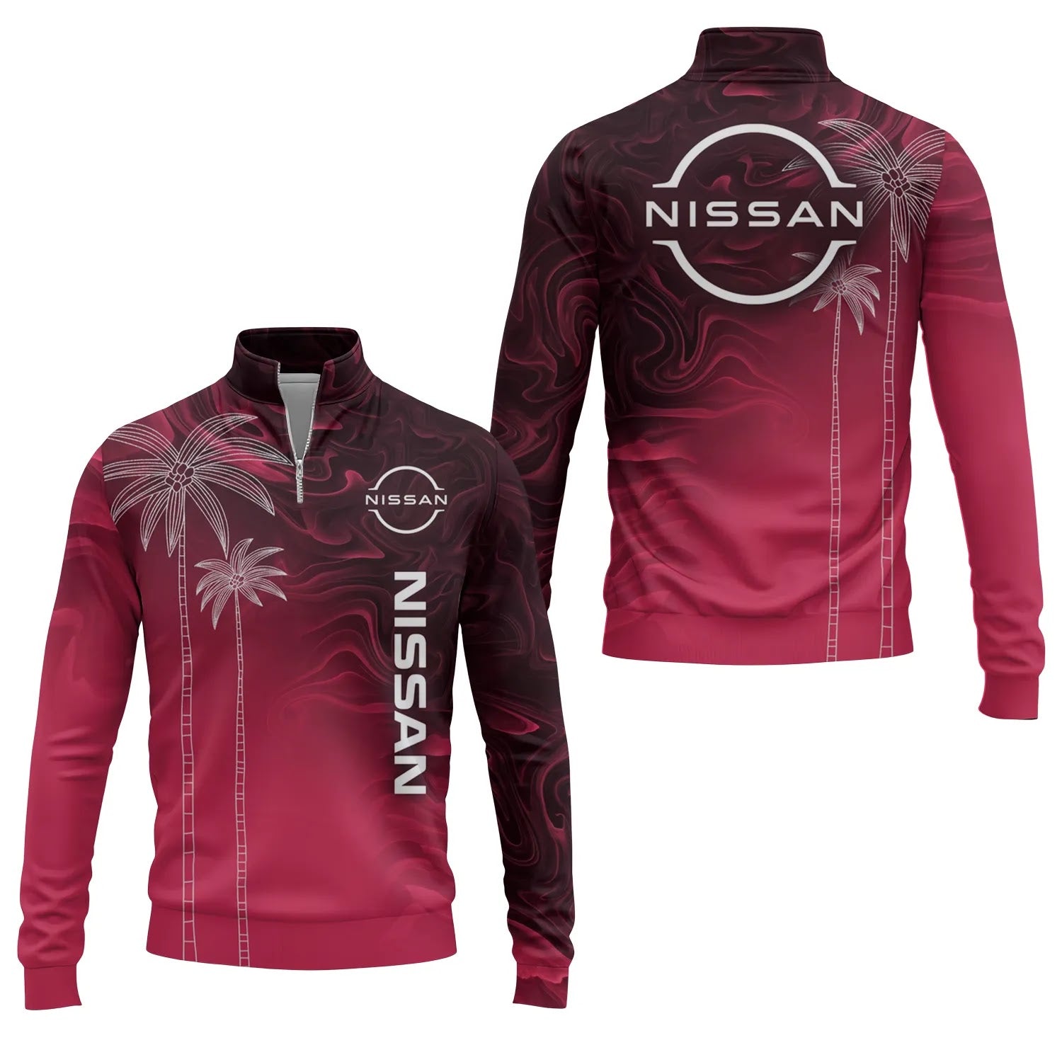 Nissan Quarter-zip Pullover SHW070