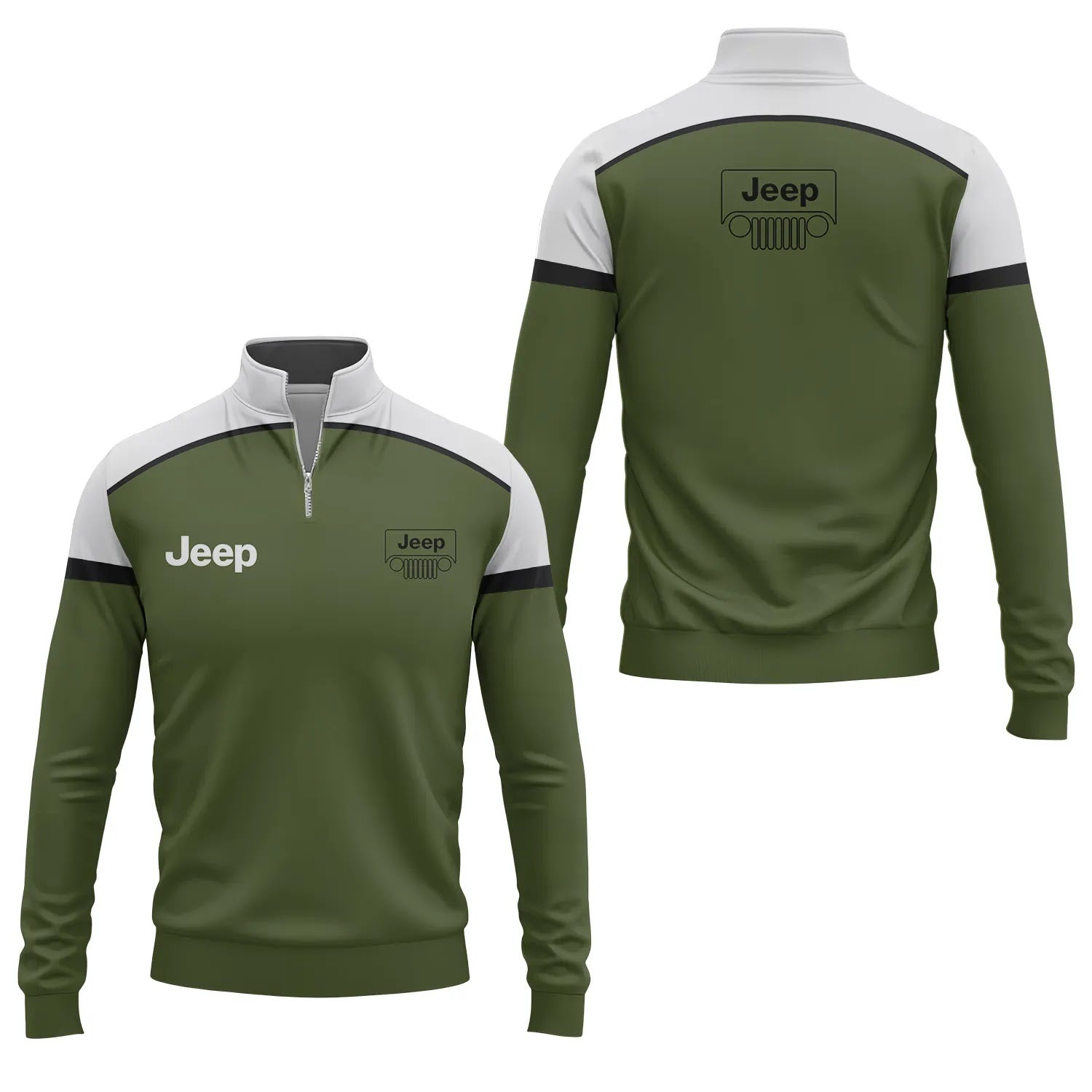 Jeep Quarter-zip Pullover SC087