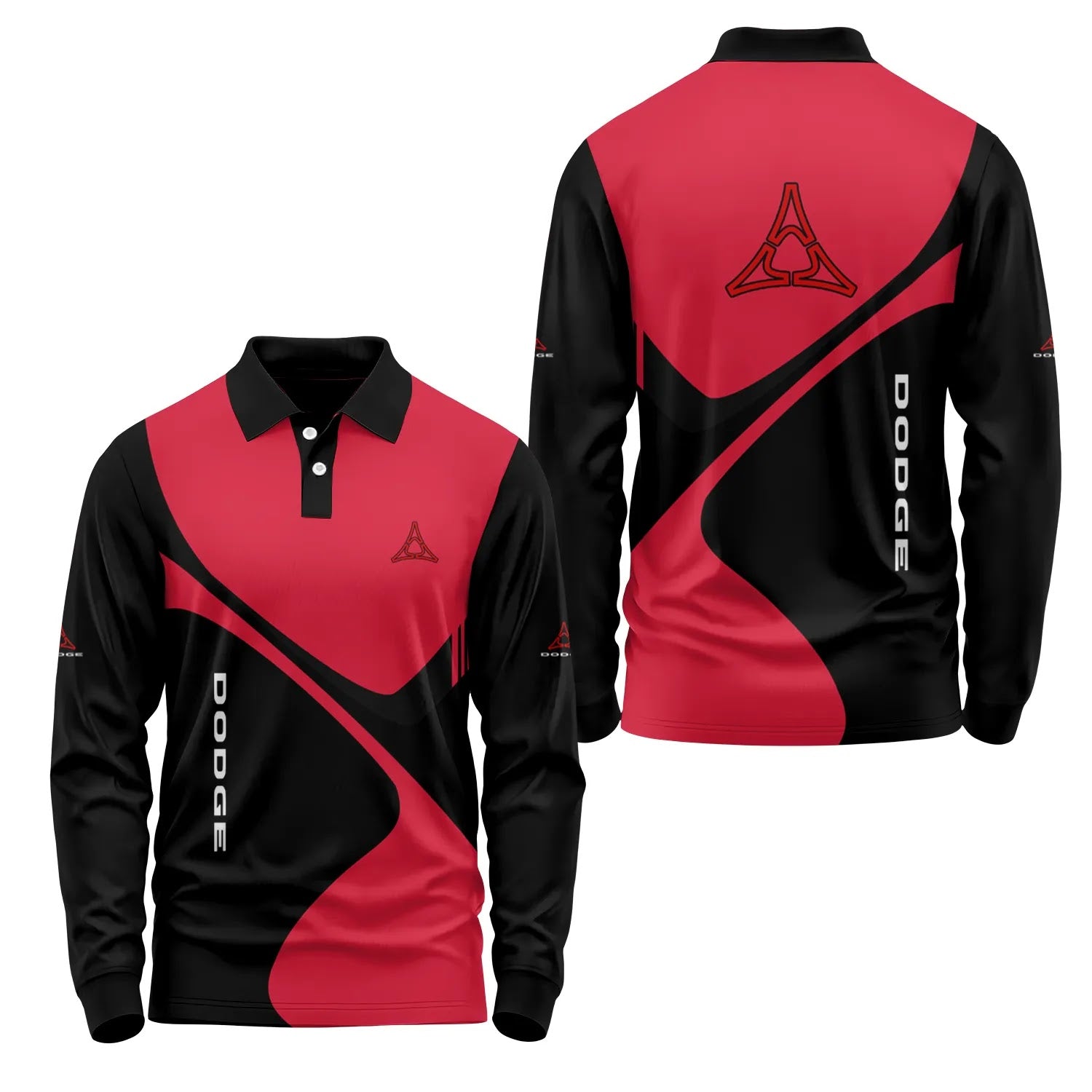 Dodge Long Sleeve Polo SC058