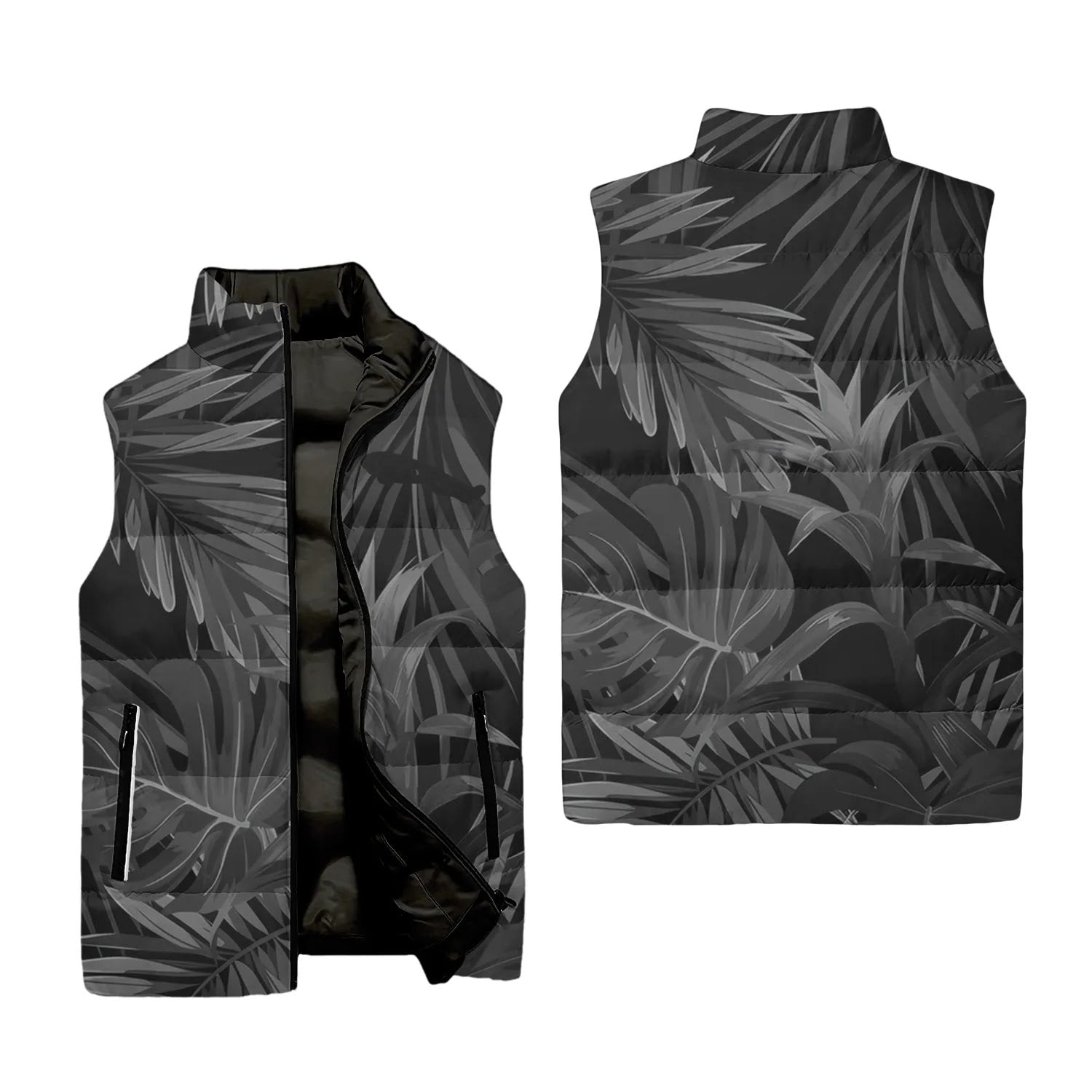 Jaguar Sleeveless Puffer Jacket SC111